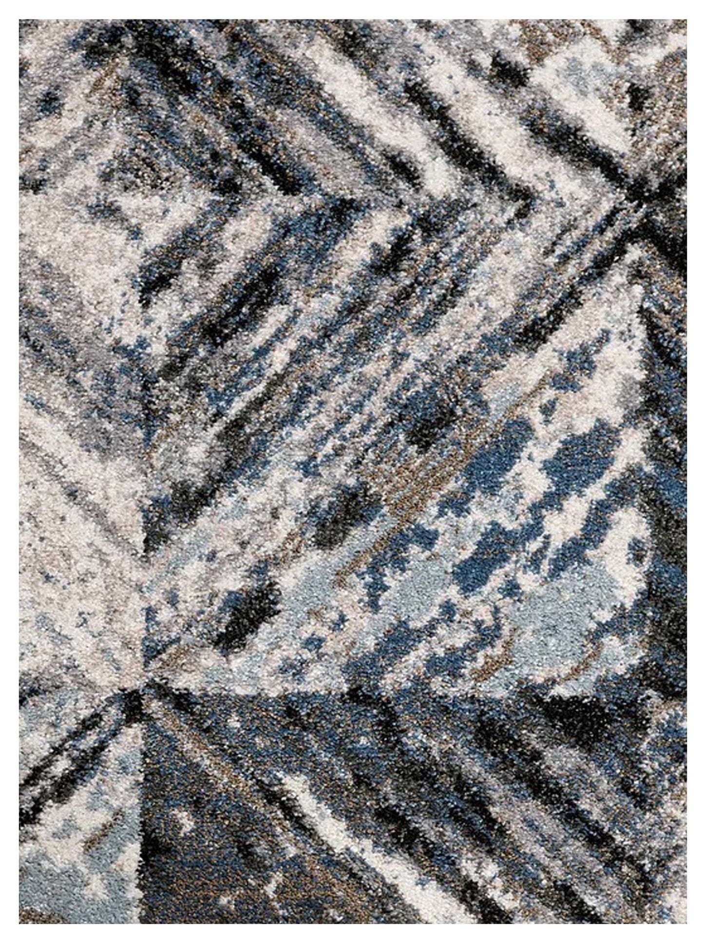 KAS Landscapes 5911 Blue Ivory Transitional Machinemade Rug - Rugs - KAS - Atlanta Designer Rugs