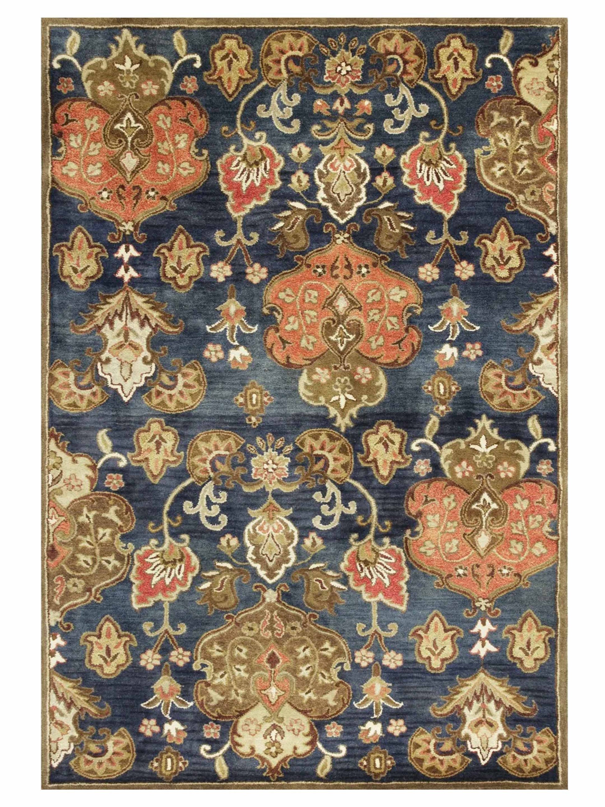 KAS Syriana 6020 Navy Traditional Tufted Rug - Rugs - KAS - Atlanta Designer Rugs