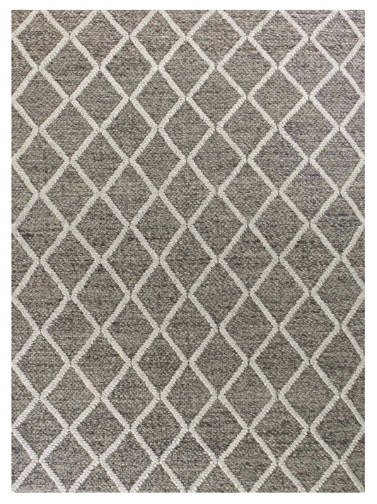 KAS Cortico 6162 Dark Grey Casual Woven Rug - Rugs - KAS - Atlanta Designer Rugs