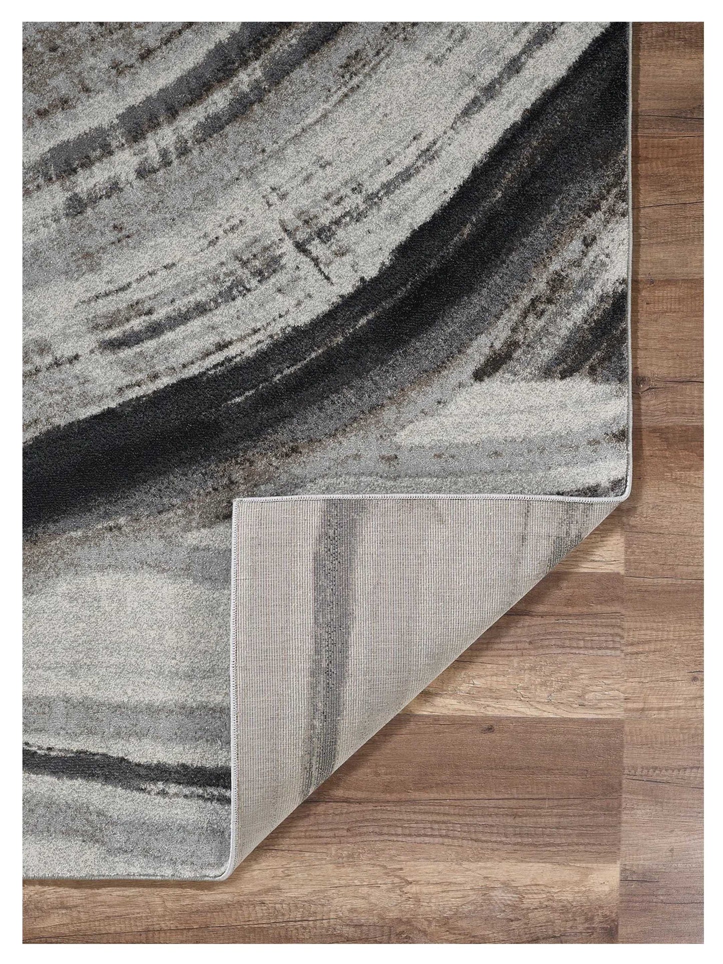 KAS Illusions 6218 Ivory Grey Transitional Machinemade Rug - Rugs - KAS - Atlanta Designer Rugs