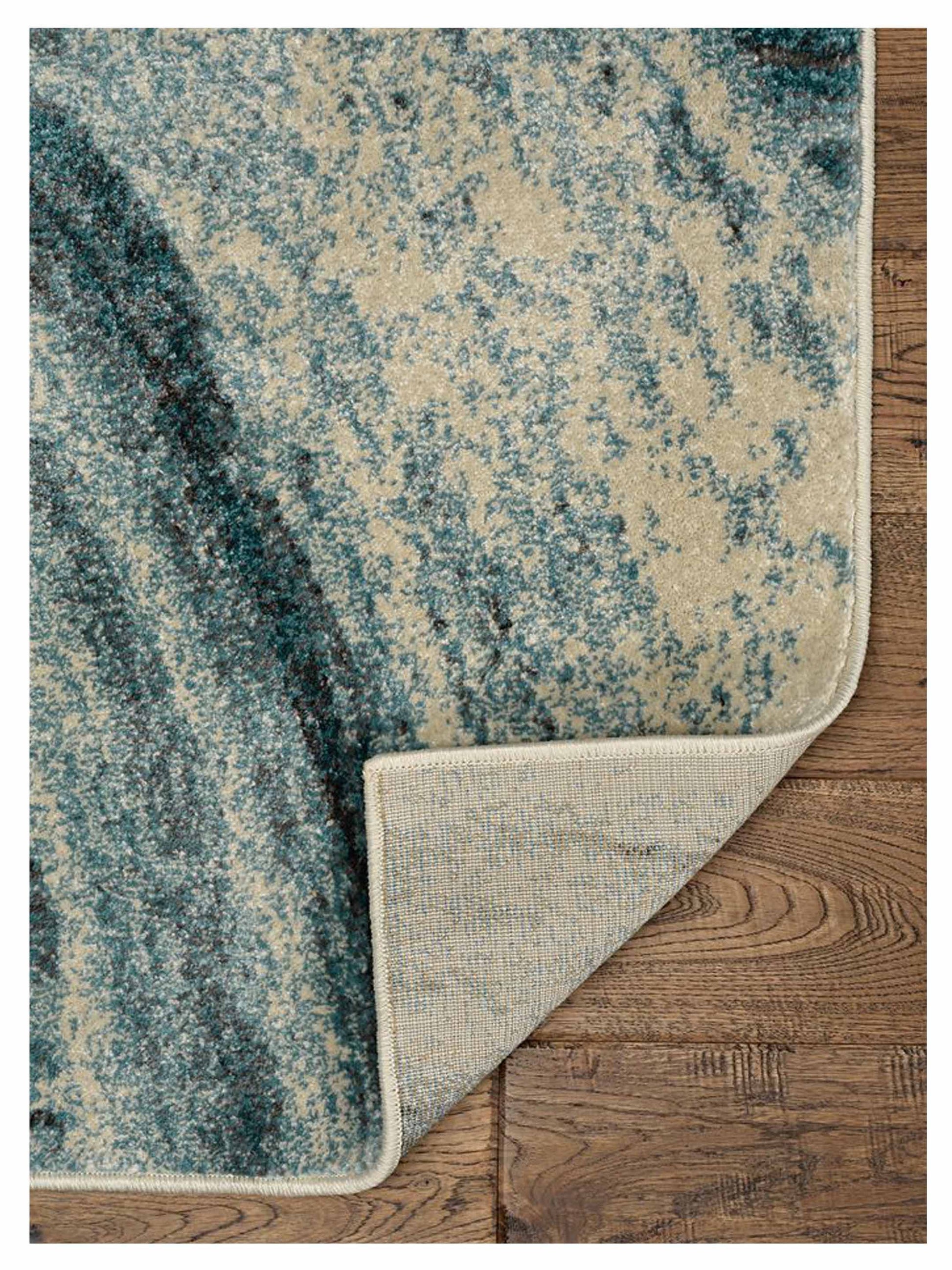 KAS Illusions 6226 Teal Transitional Machinemade Rug - Rugs - KAS - Atlanta Designer Rugs