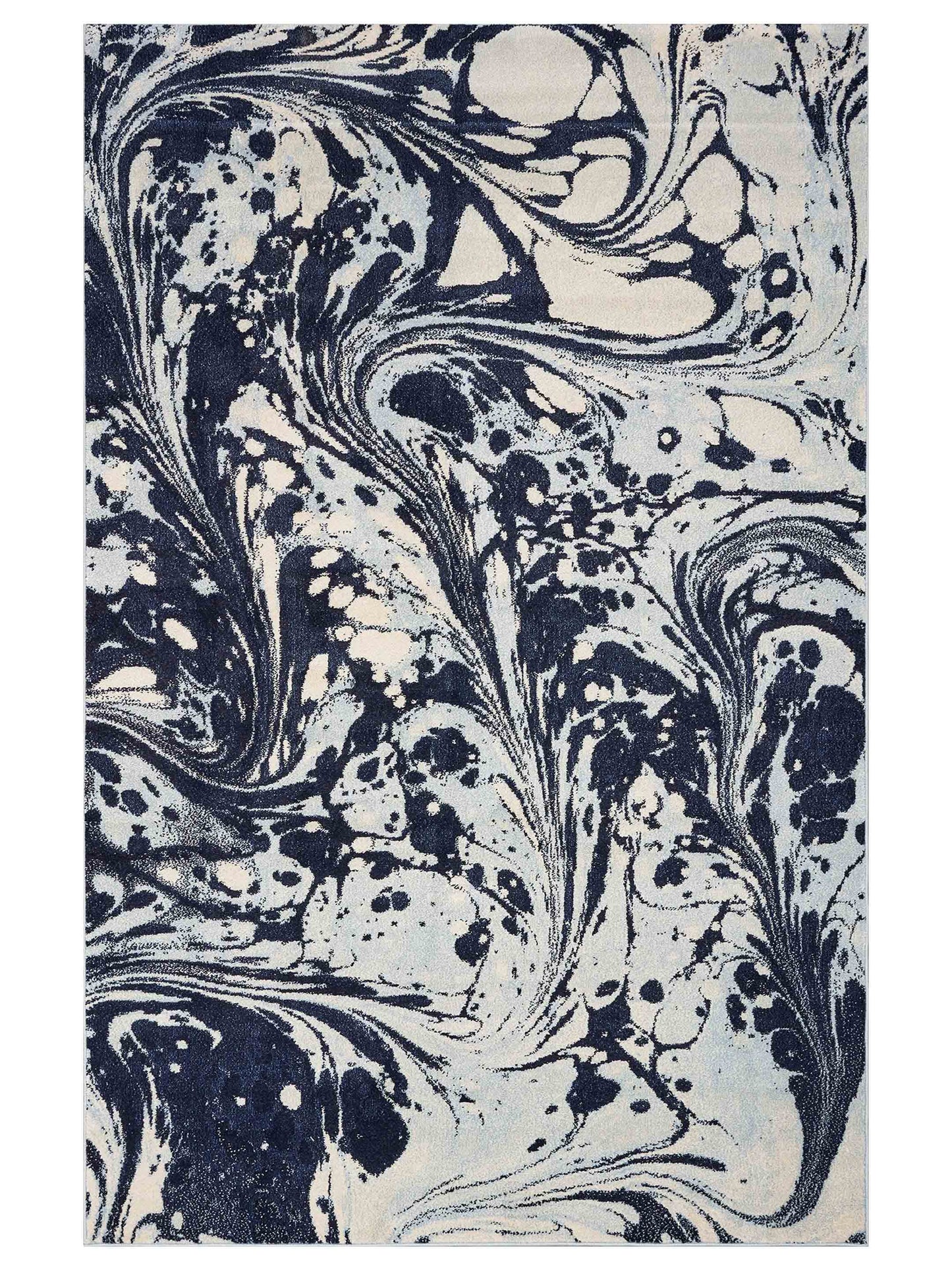 KAS Watercolors 6232 Blue Contemporary Machinemade Rug - Rugs - KAS - Atlanta Designer Rugs