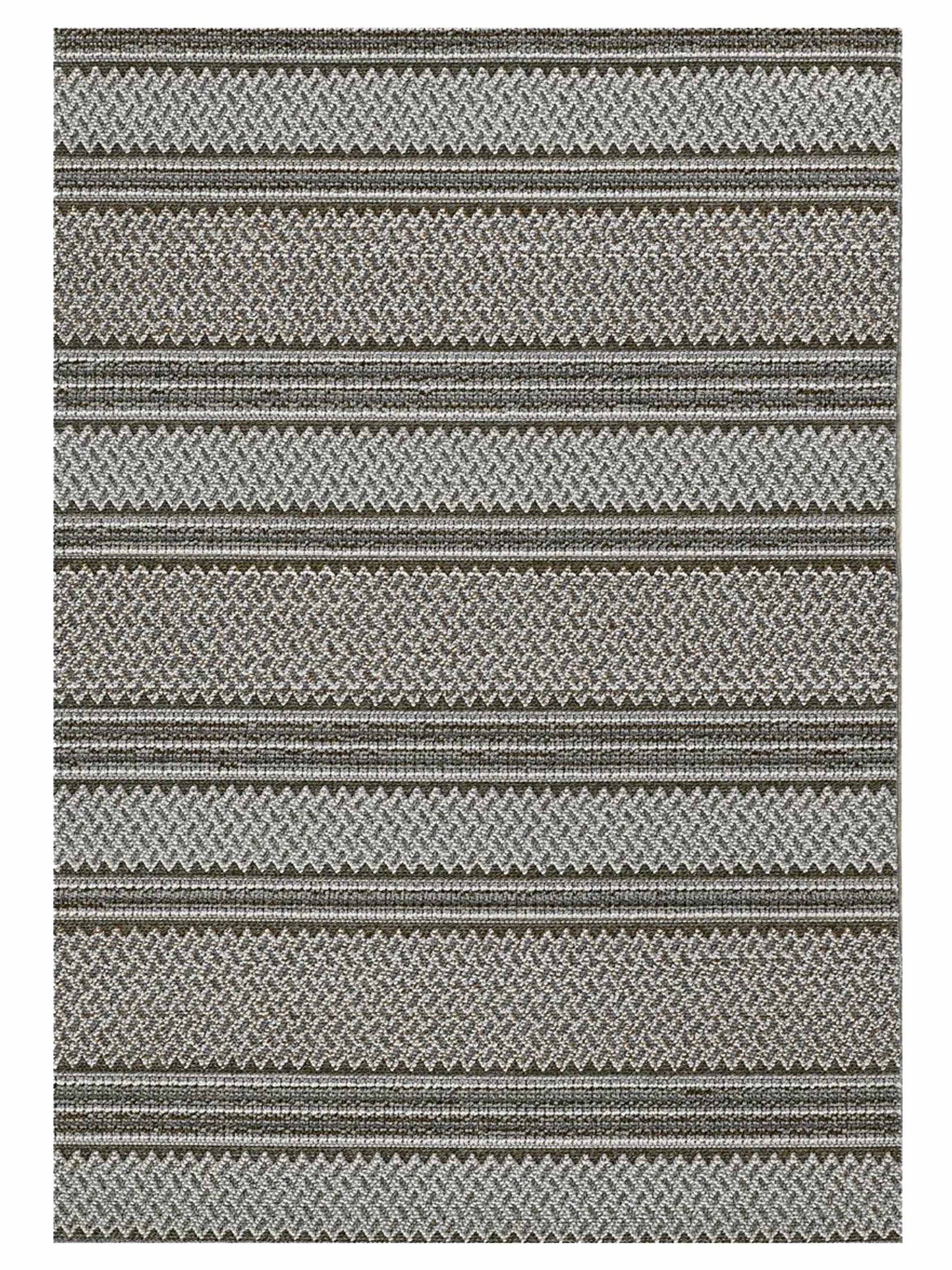 KAS Terrace 6750 Grey Indoor/Outdoor Tufted Rug - Rugs - KAS - Atlanta Designer Rugs