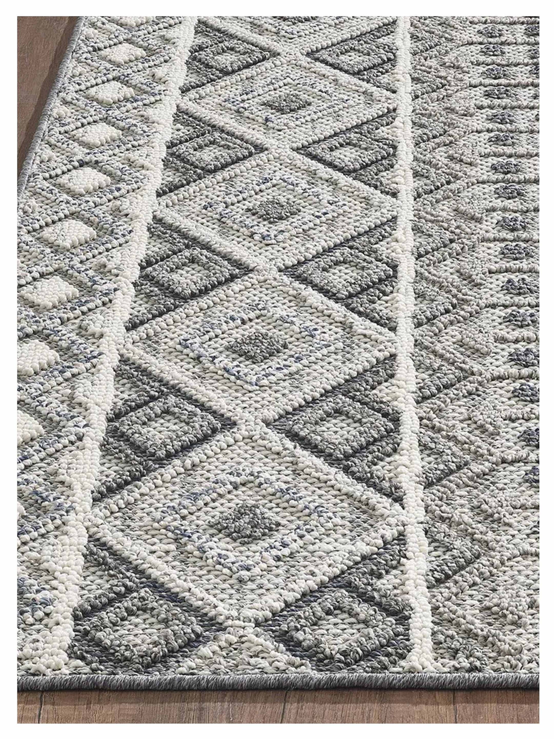 KAS Terrace 6760 Grey Indoor/Outdoor Tufted Rug - Rugs - KAS - Atlanta Designer Rugs