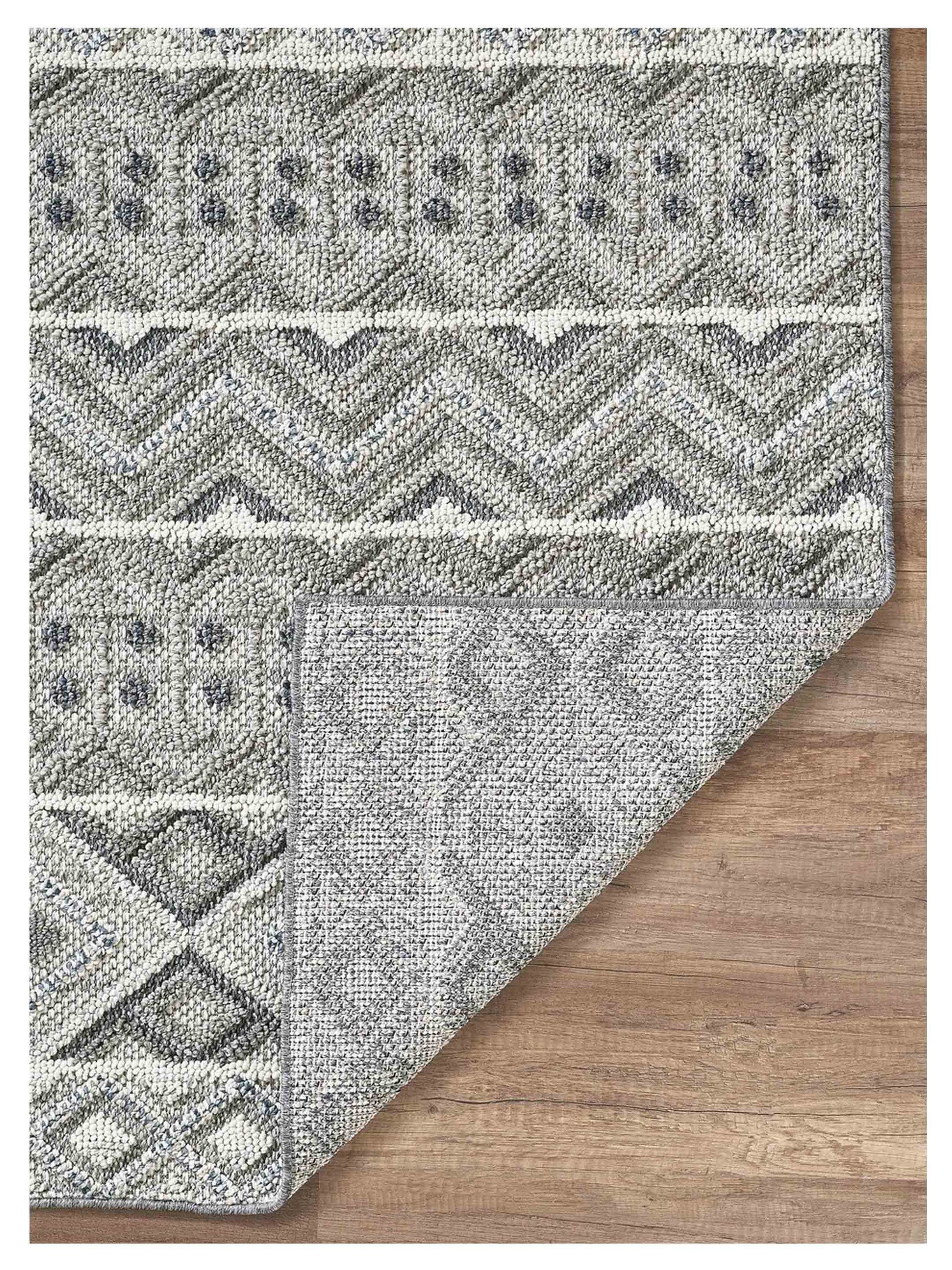 KAS Terrace 6760 Grey Indoor/Outdoor Tufted Rug - Rugs - KAS - Atlanta Designer Rugs