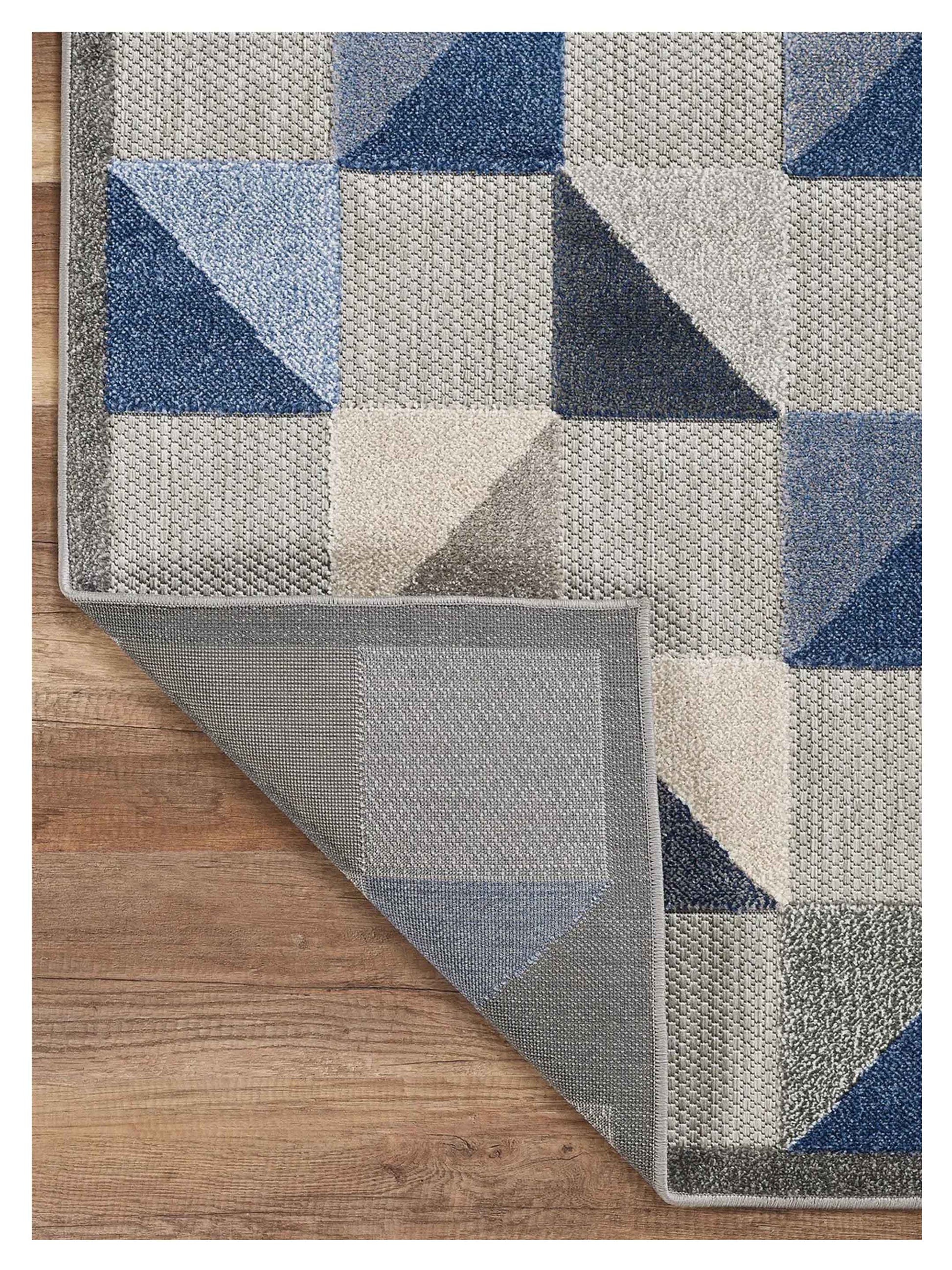 KAS Calla 6923 Blue Indoor/Outdoor Machinemade Rug - Rugs - KAS - Atlanta Designer Rugs