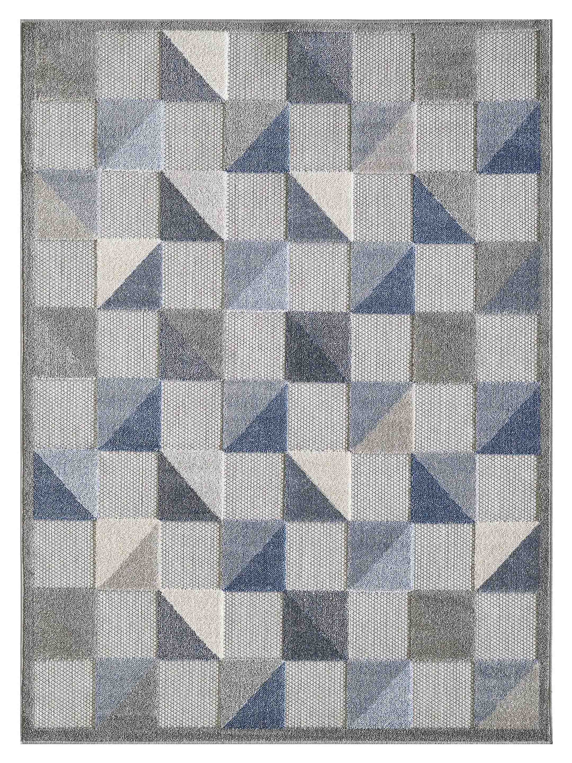 KAS Calla 6923 Blue Indoor/Outdoor Machinemade Rug - Rugs - KAS - Atlanta Designer Rugs