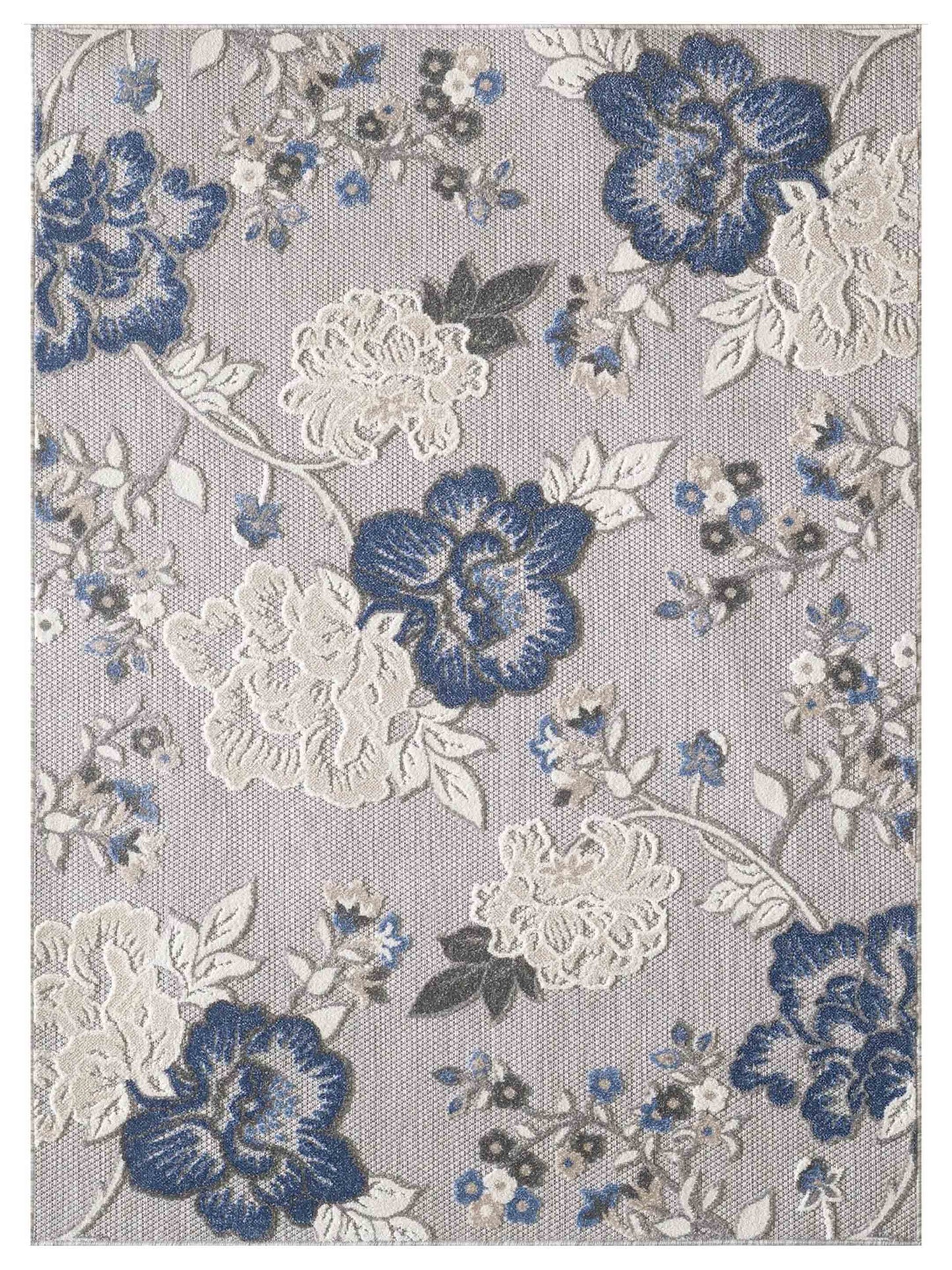 KAS Calla 6938 Grey Indoor/Outdoor Machinemade Rug - Rugs - KAS - Atlanta Designer Rugs