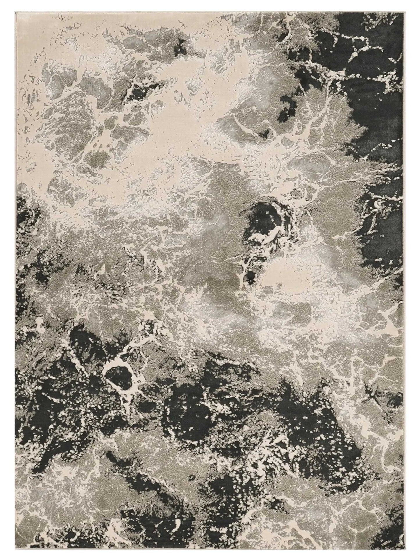 KAS LUNA 7120 Silver Transitional Machinemade Rug - Rugs - KAS - Atlanta Designer Rugs