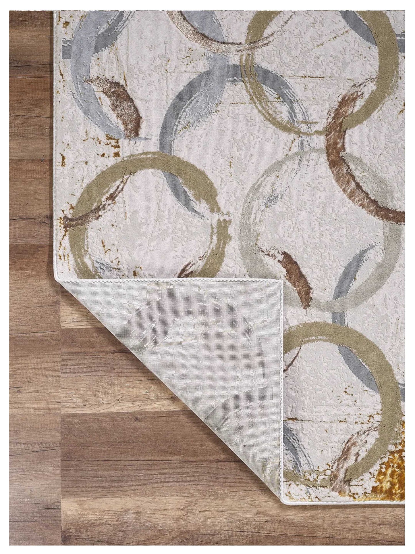 KAS LUNA 7137 Gold Transitional Machinemade Rug - Rugs - KAS - Atlanta Designer Rugs