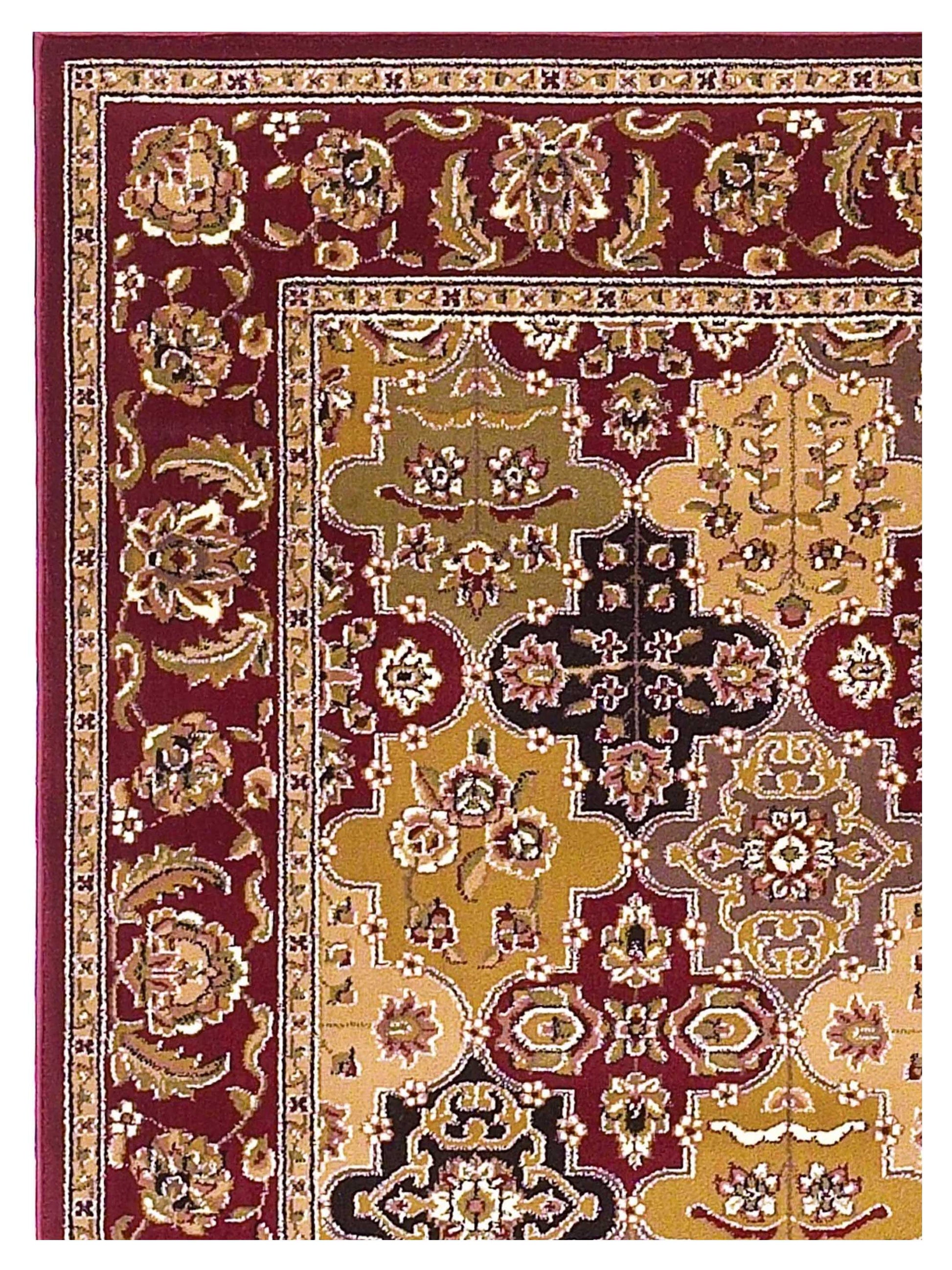 KAS Cambridge 7325 Red Traditional Machinemade Rug - Rugs - KAS - Atlanta Designer Rugs