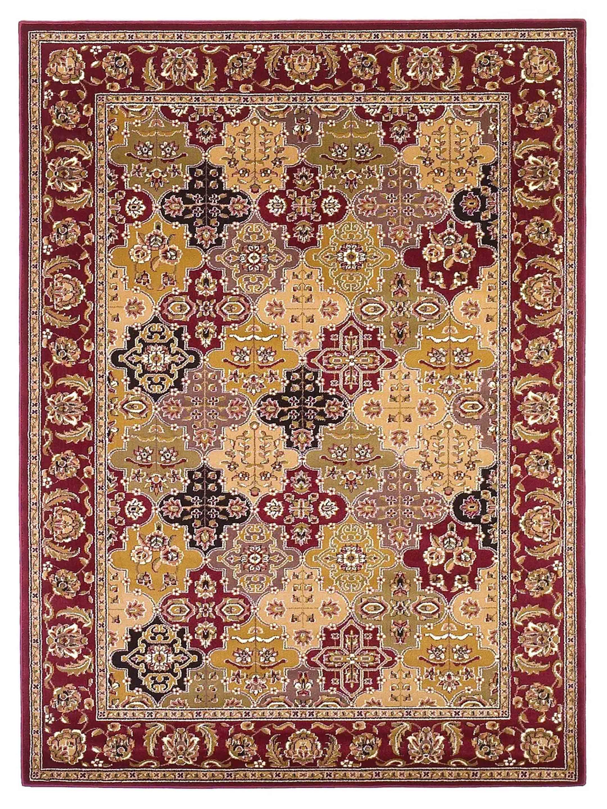 KAS Cambridge 7325 Red Traditional Machinemade Rug - Rugs - KAS - Atlanta Designer Rugs