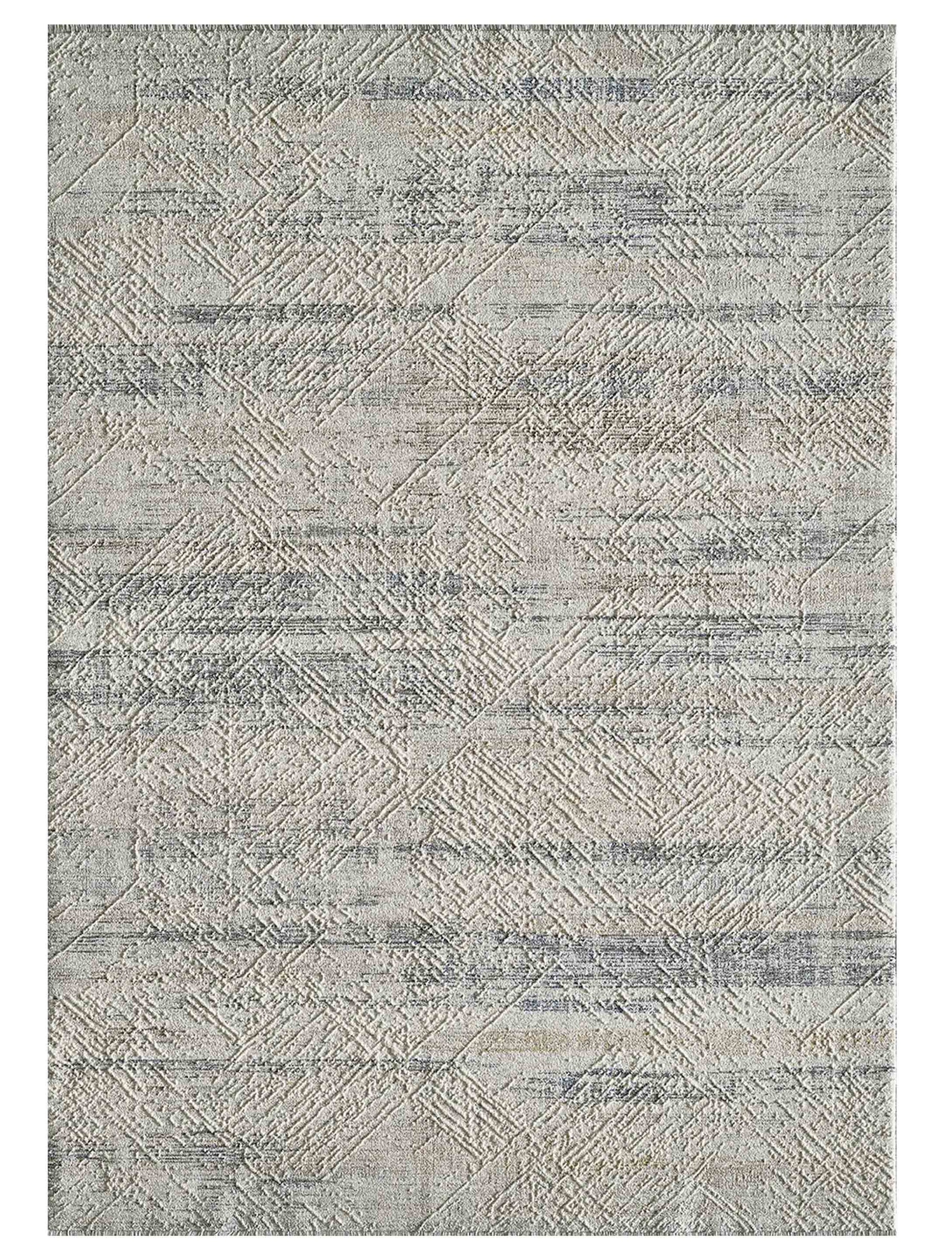 KAS Preston 8101 Ivory Blue Transitional Machinemade Rug - Rugs - KAS - Atlanta Designer Rugs