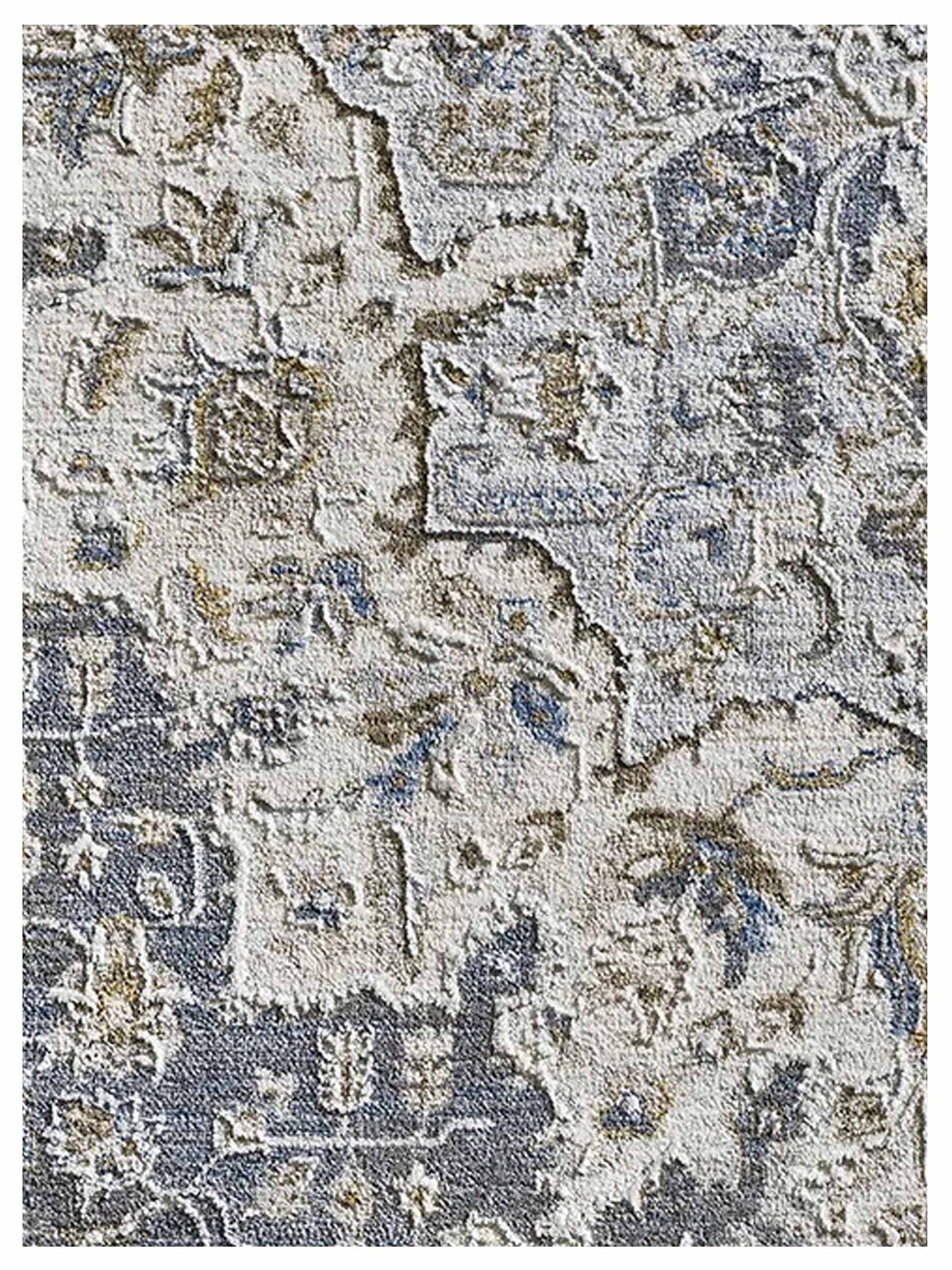 KAS Preston 8105 Blue Ivory Traditional Machinemade Rug - Rugs - KAS - Atlanta Designer Rugs