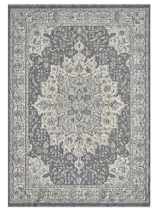 KAS Preston 8105 Blue Ivory Traditional Machinemade Rug - Rugs - KAS - Atlanta Designer Rugs