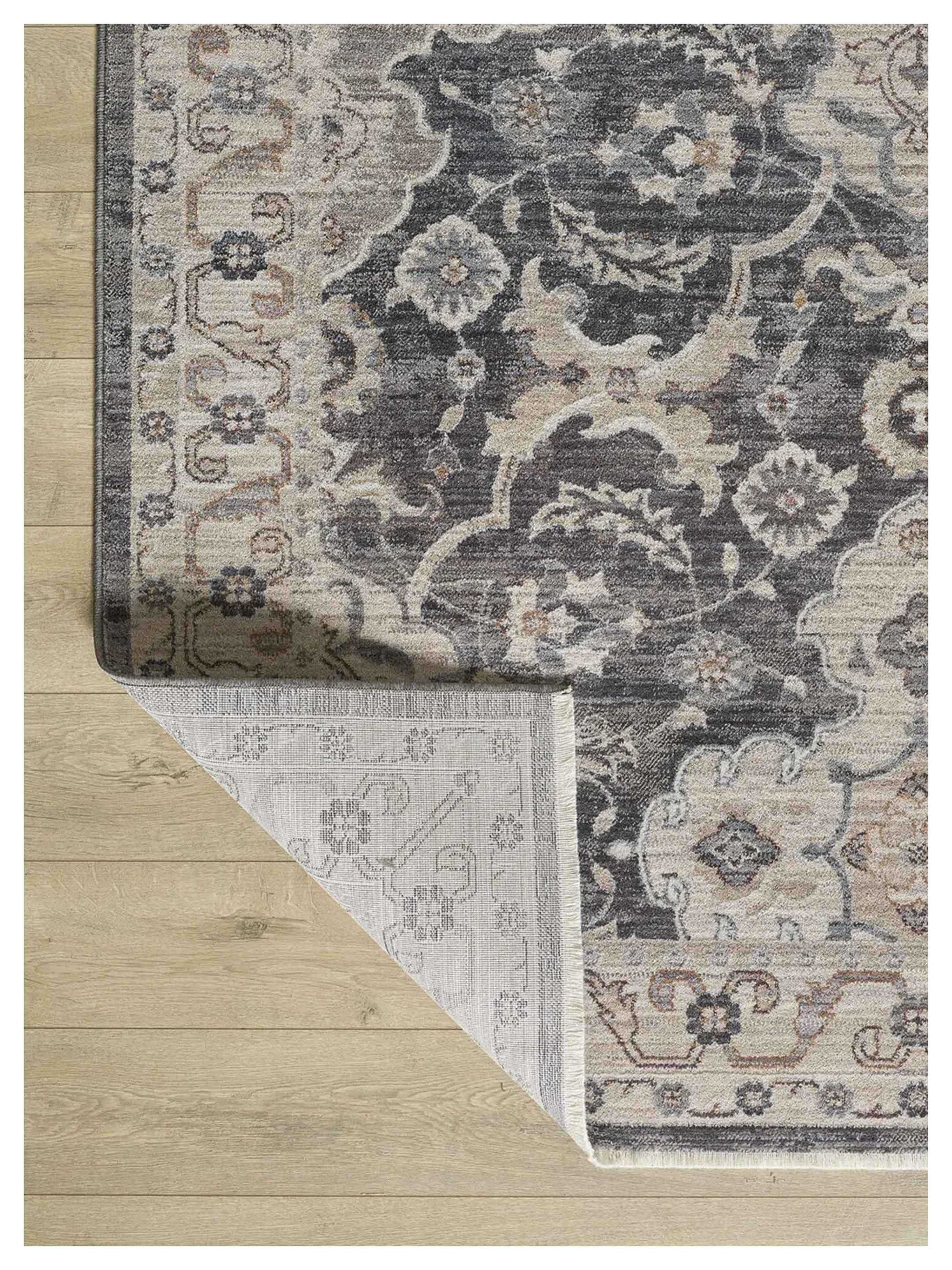 KAS Adele 8800 Grey Ivory Traditional Machinemade Rug - Rugs - KAS - Atlanta Designer Rugs