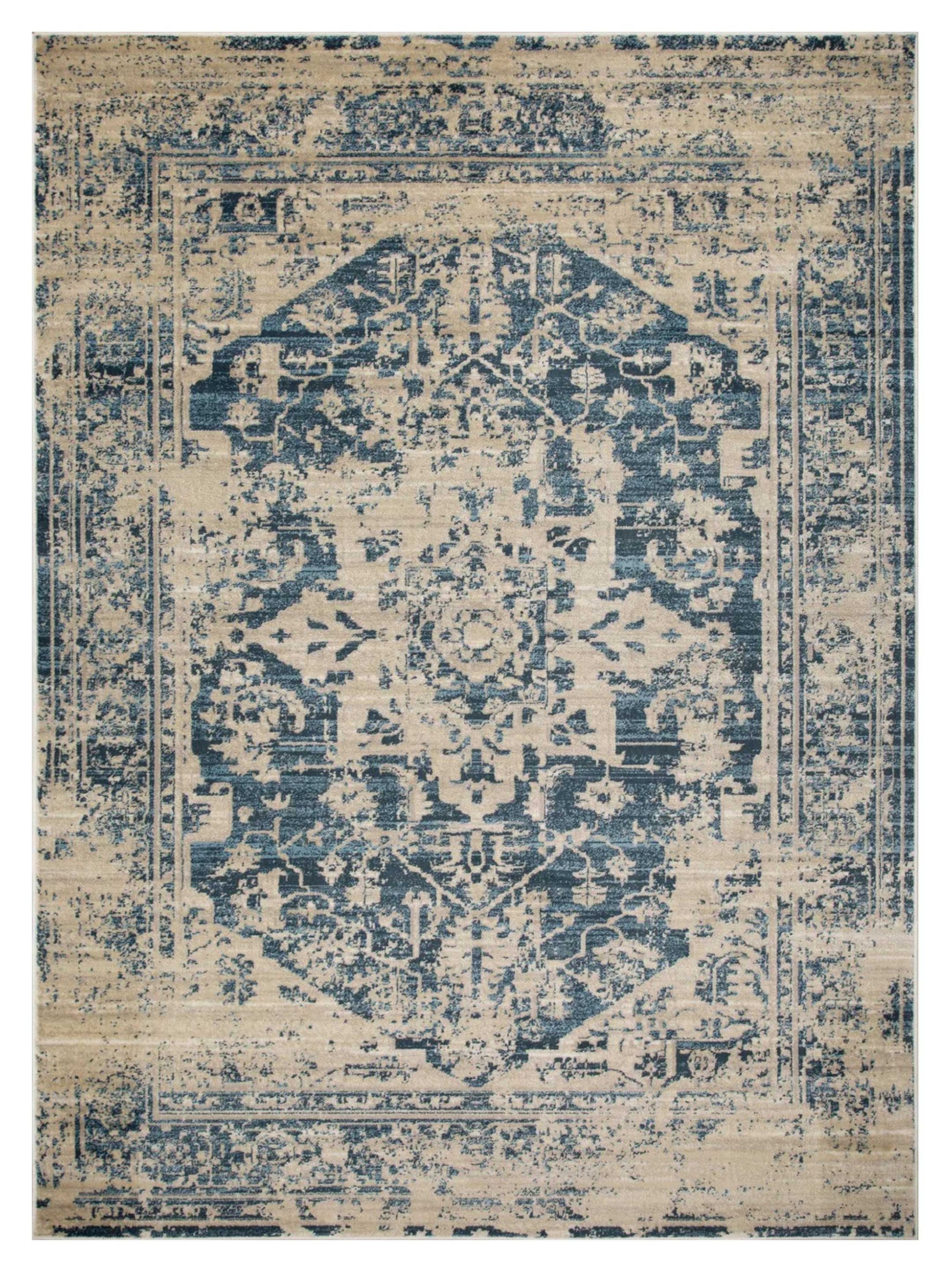 KAS HERITAGE 9368 Ivory Transitional Machinemade Rug - Rugs - KAS - Atlanta Designer Rugs