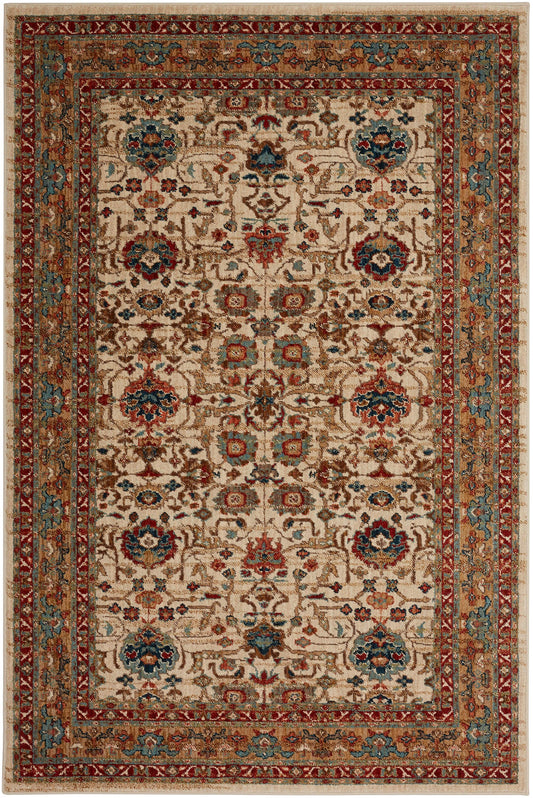 Karastan Spice Market 90936 Cream Traditional Machinemade Rug