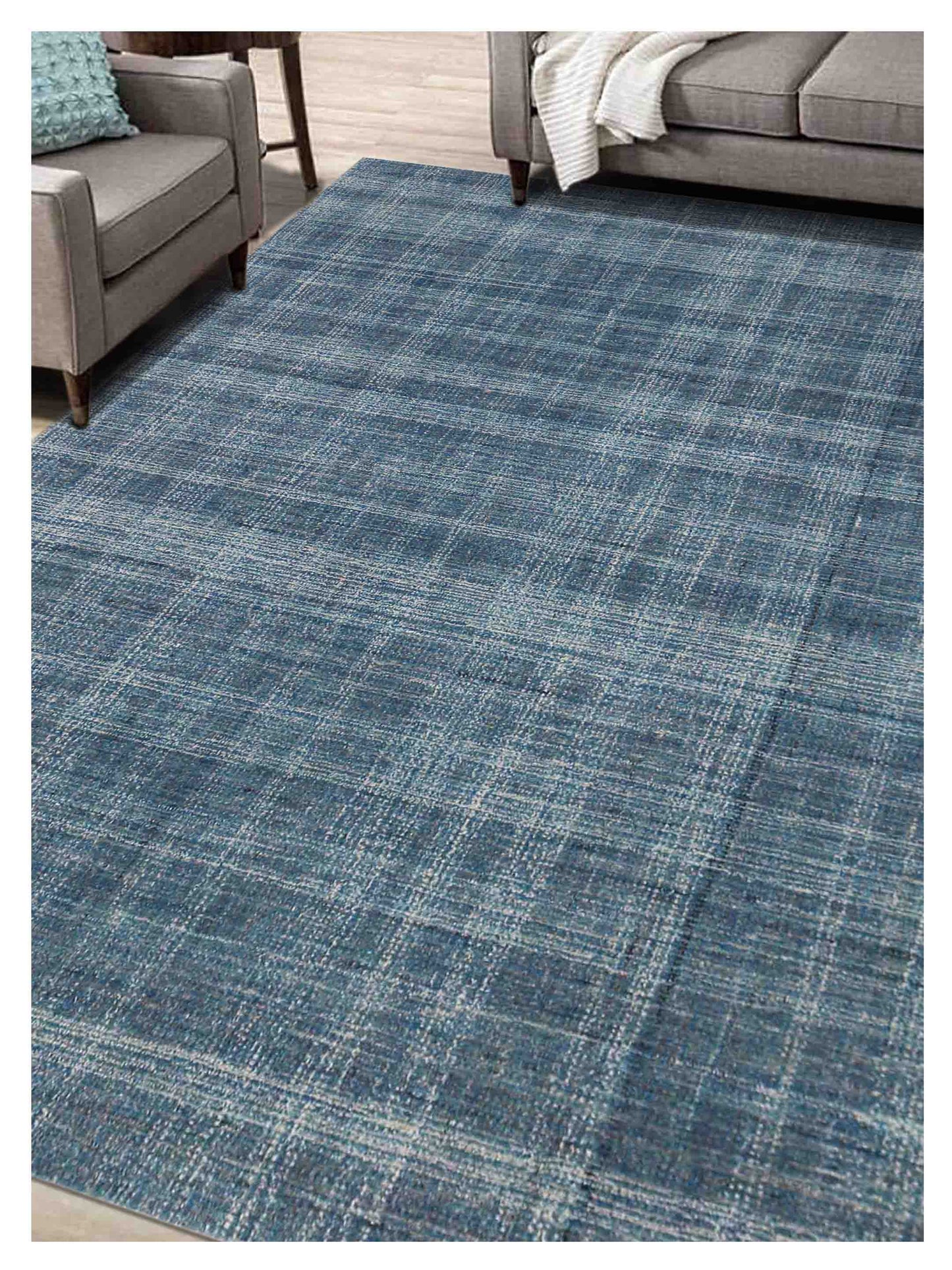 Limited Micro Loop ML - 302 TURQUOISE BLUE Transitional Tufted Rug - Rugs - Limited - Atlanta Designer Rugs