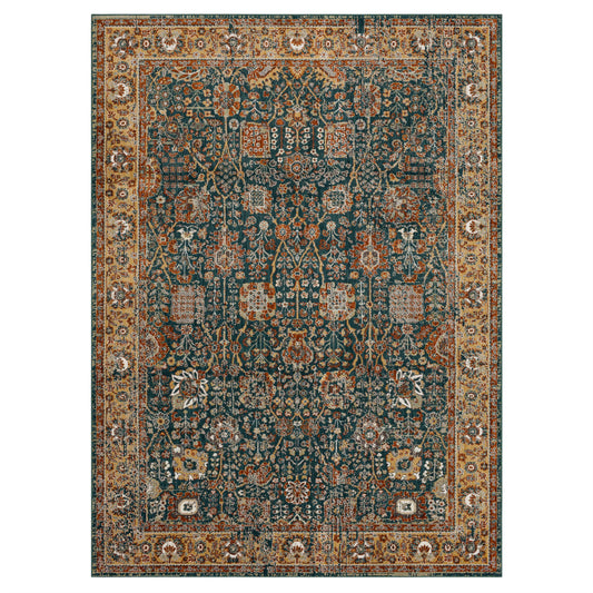 Karastan Soiree 92677 Mallard Green Traditional Machinemade Rug