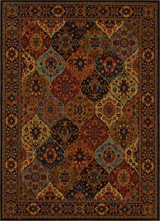 Karastan Spice Market 90669 Multi  Traditional Machinemade Rug