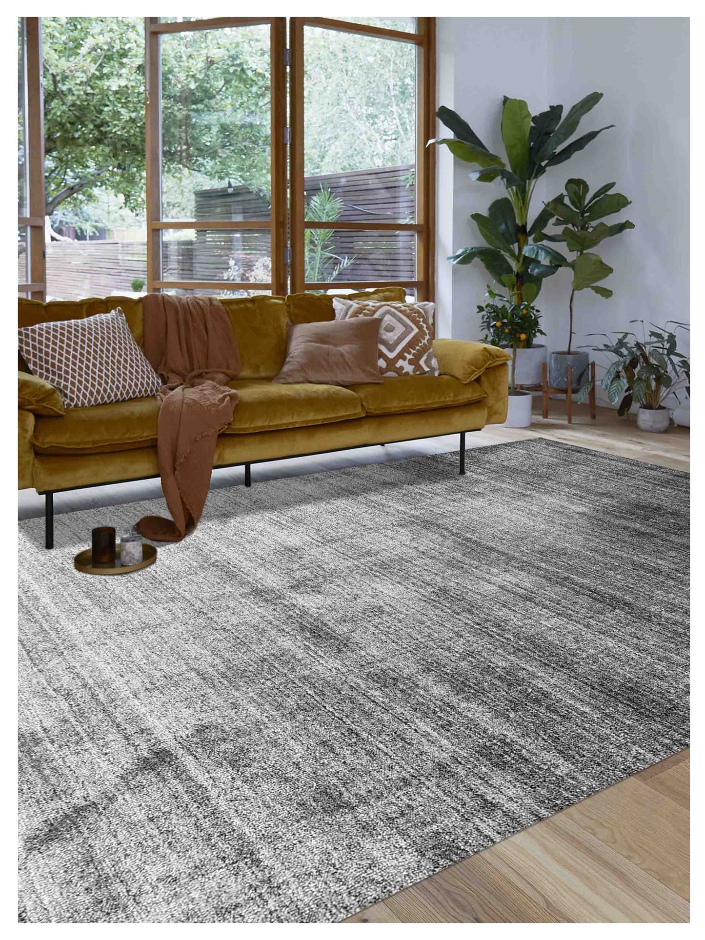 Artisan Tessa Charcoal Transitional Loom Rug - Rugs - Artisan - Atlanta Designer Rugs