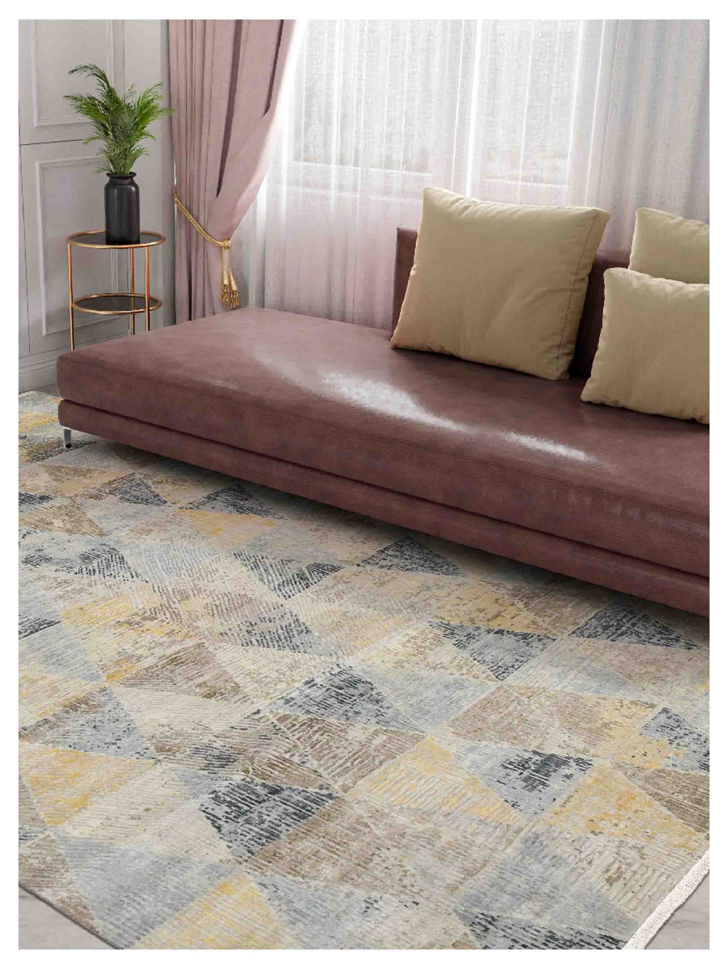 Limited MELBOURNE ME - 261 IVORY Transitional Knotted Rug - Rugs - Limited - Atlanta Designer Rugs