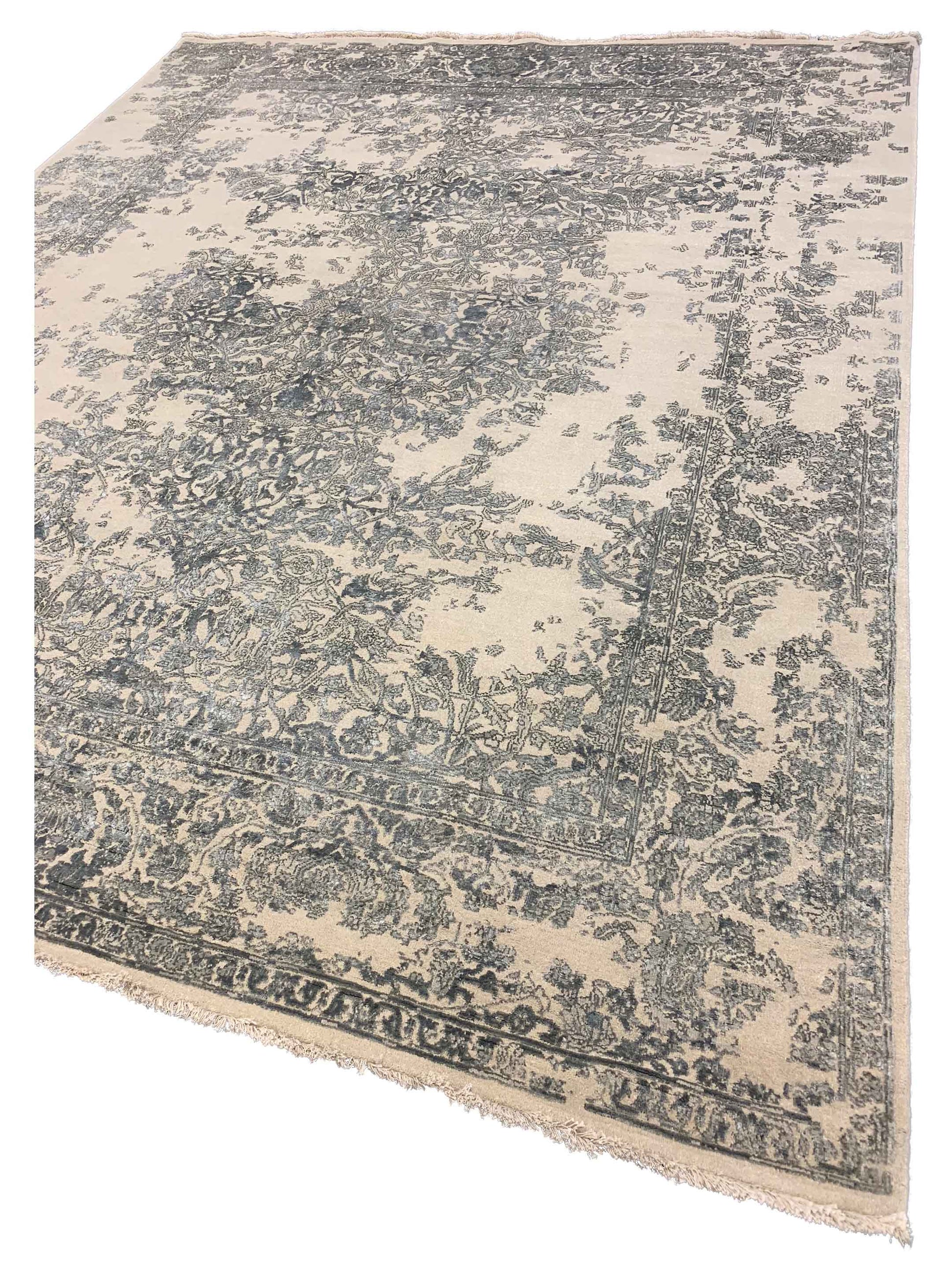 Artisan Reese Beige Grey Transitional Knotted Rug - Rugs - Artisan - Atlanta Designer Rugs