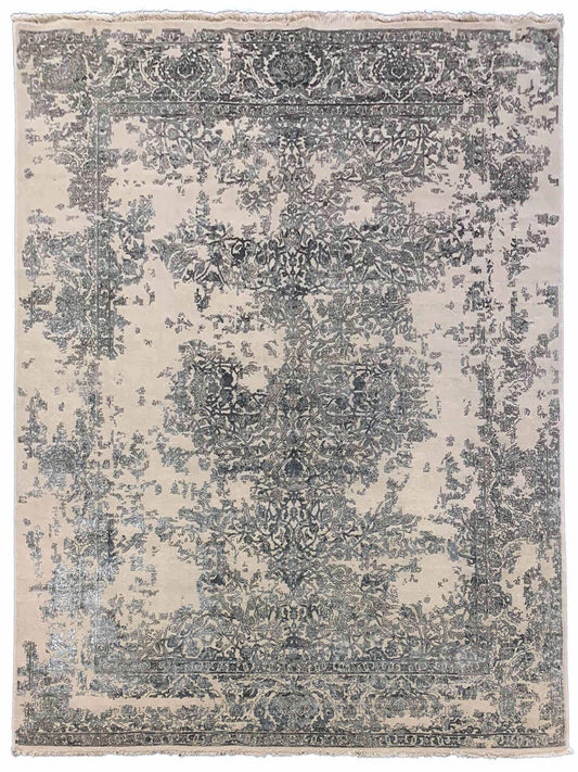 Artisan Reese Beige Grey Transitional Knotted Rug - Rugs - Artisan - Atlanta Designer Rugs