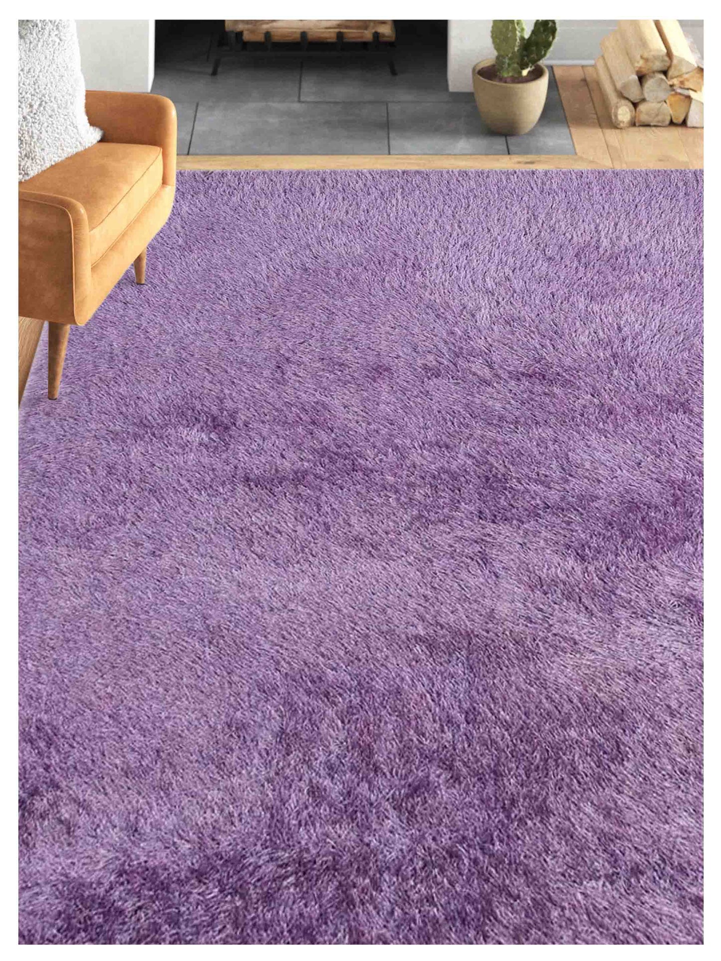 Limited Minka LS-256 PURPLE  Modern Woven Rug