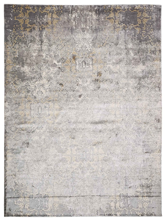 Artisan Mary MN-307 Ivory Contemporary Knotted Rug