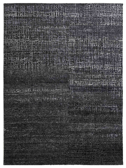 Artisan Mary Carbon Contemporary Knotted Rug - Rugs - Artisan - Atlanta Designer Rugs