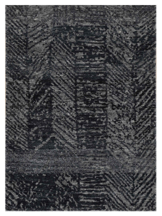 Artisan Mary Grey Contemporary Knotted Rug - Rugs - Artisan - Atlanta Designer Rugs