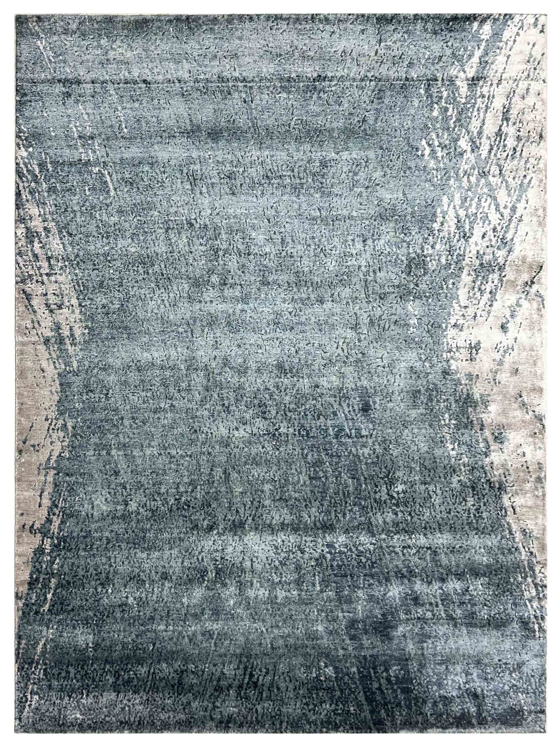 Artisan Mary Green Contemporary Knotted Rug - Rugs - Artisan - Atlanta Designer Rugs