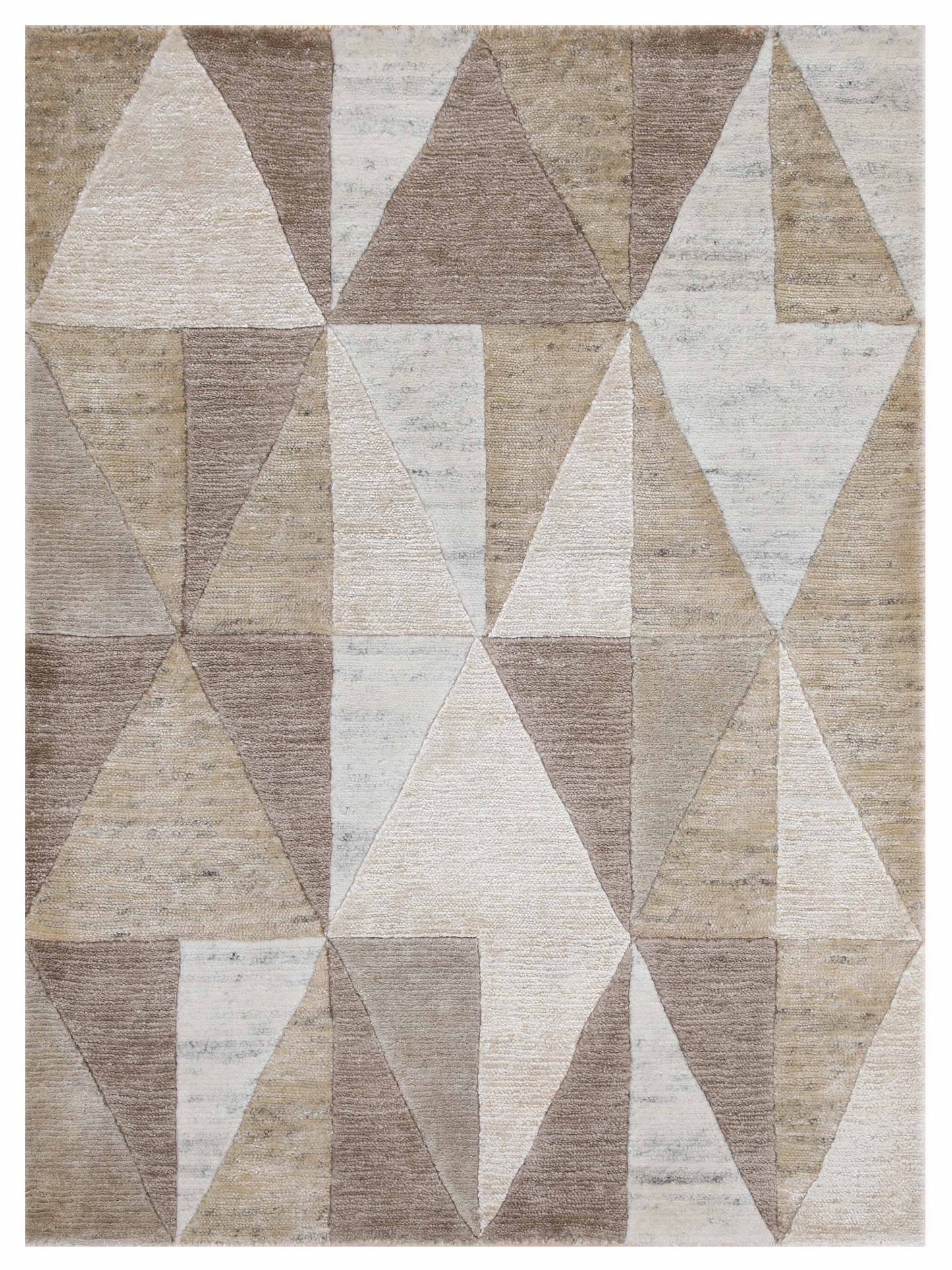 Artisan Mary Gold Contemporary Knotted Rug - Rugs - Artisan - Atlanta Designer Rugs