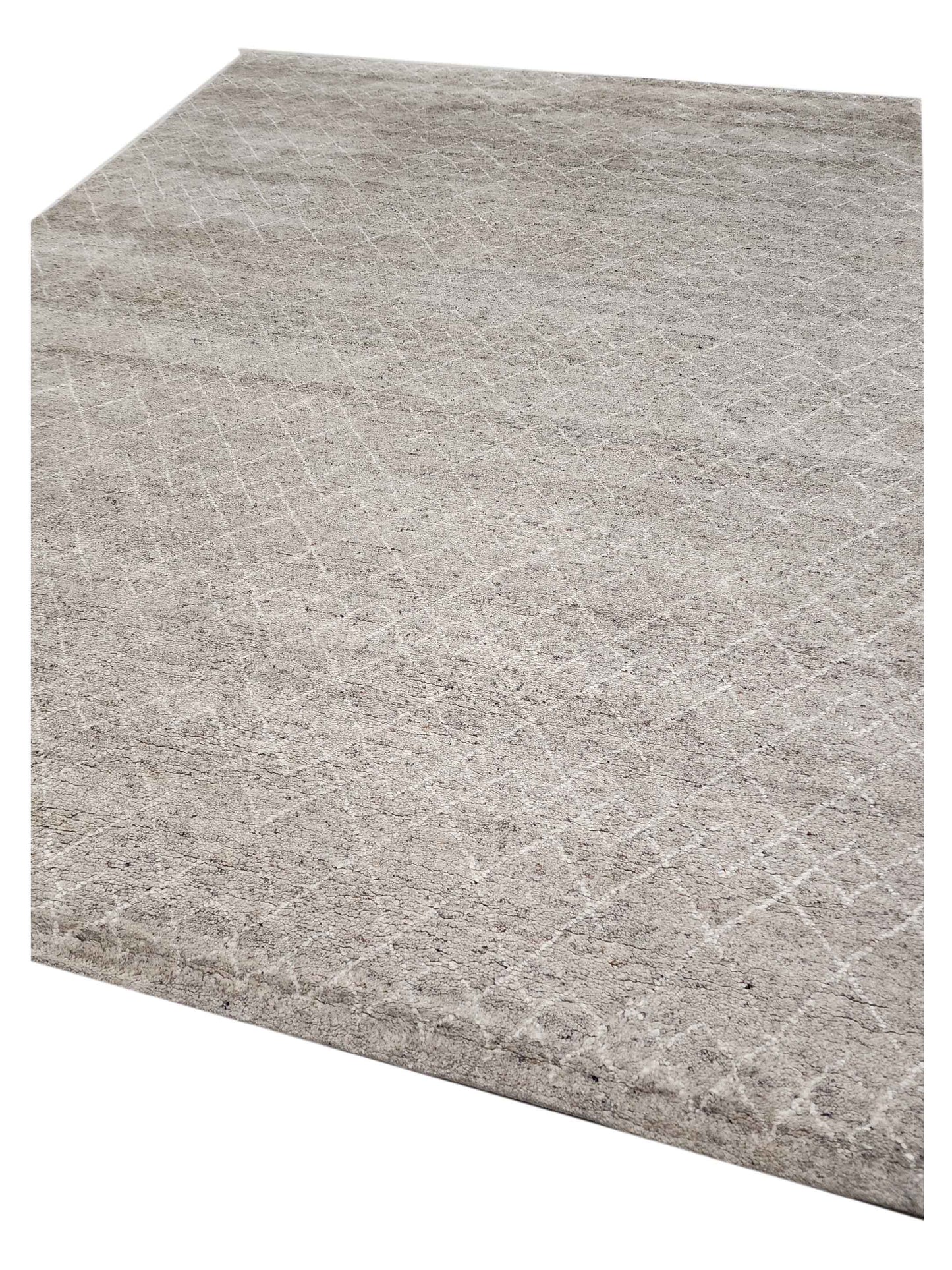 Artisan Marion  Ivory Taupe Transitional Knotted Rug