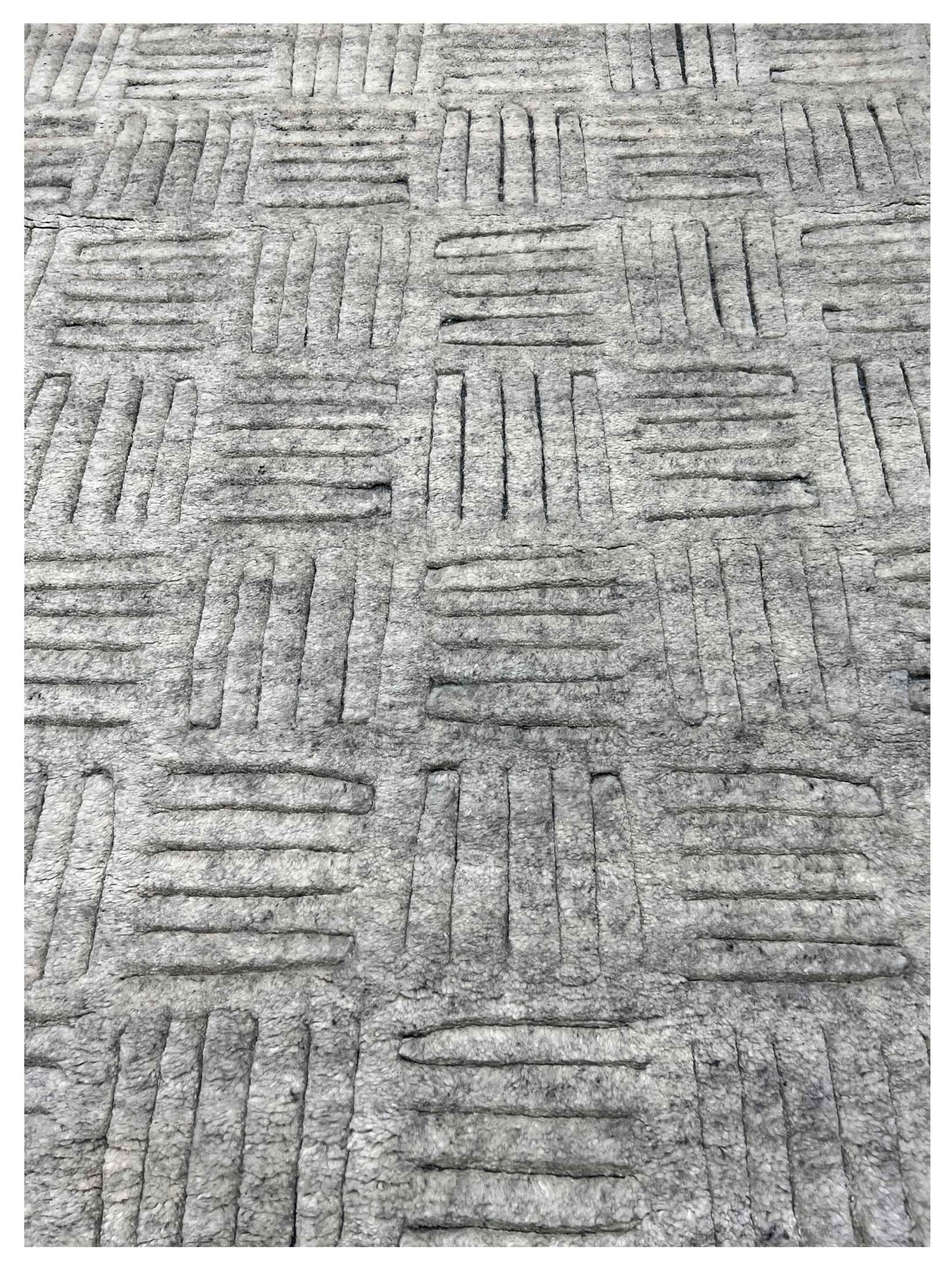 Artisan Harmony Grey Contemporary Knotted Rug - Rugs - Artisan - Atlanta Designer Rugs