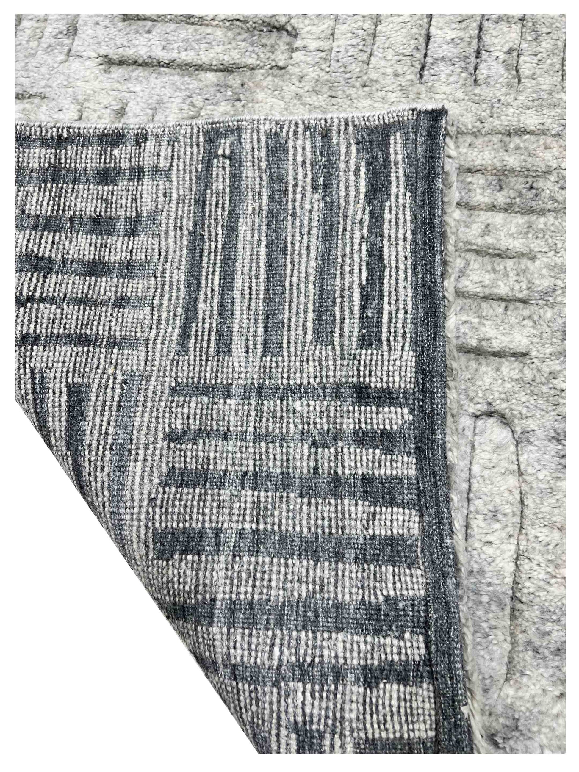 Artisan Harmony Grey Contemporary Knotted Rug - Rugs - Artisan - Atlanta Designer Rugs