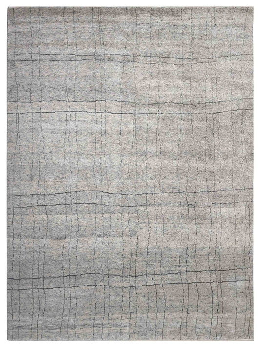 Artisan Marion MO-211 Silver Transitional Knotted Rug