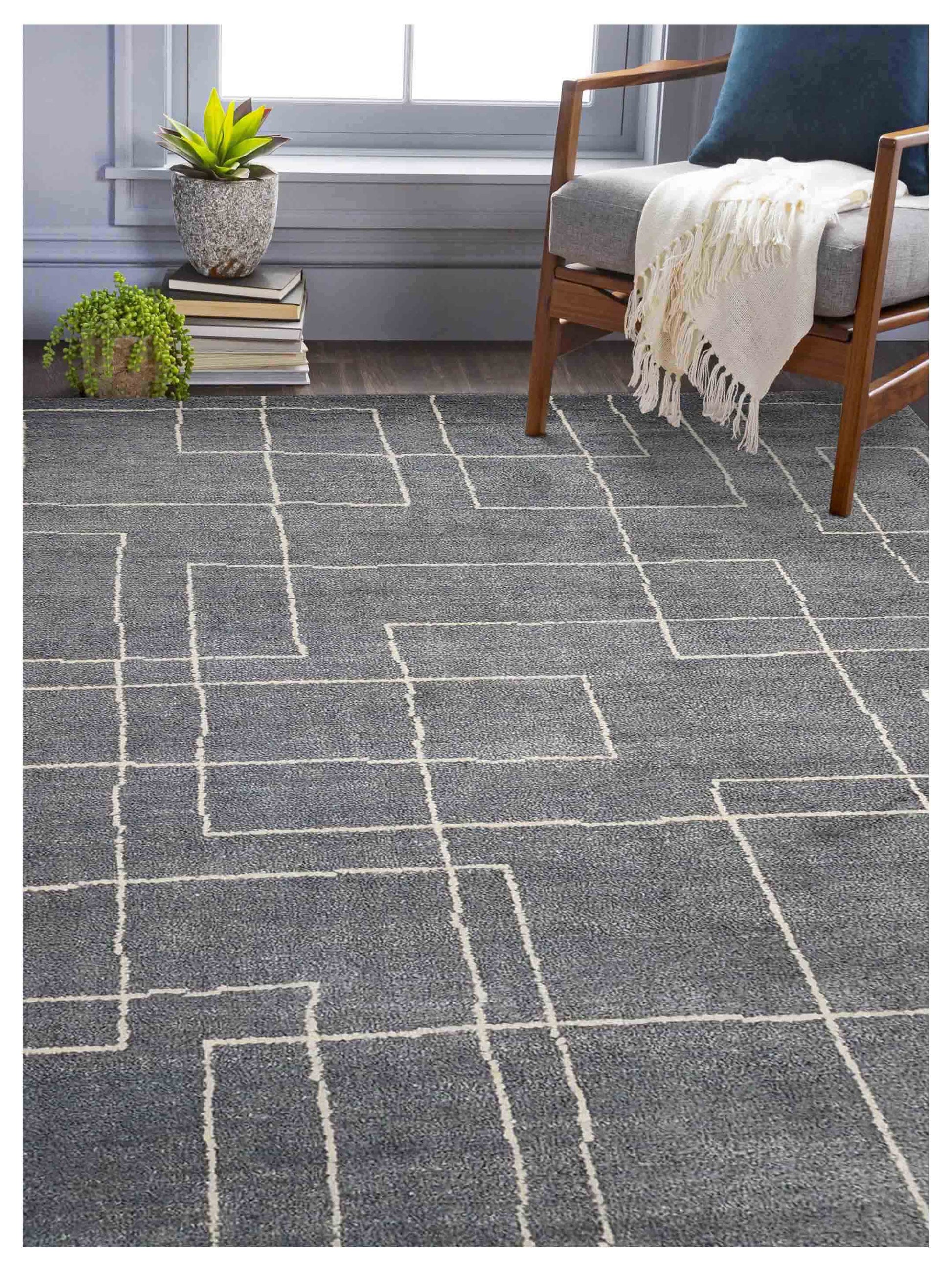 Artisan Marion Lt.Blue Transitional Knotted Rug - Rugs - Artisan - Atlanta Designer Rugs