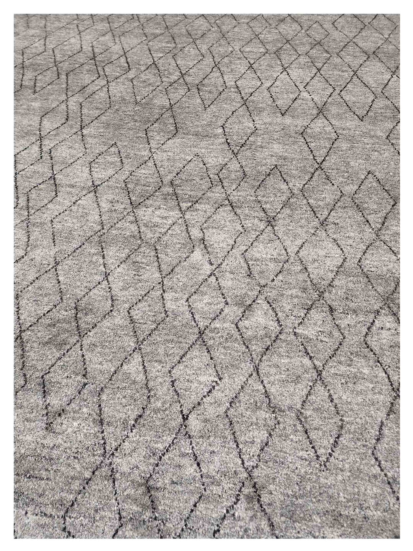 Artisan Marion Grey Transitional Knotted Rug - Rugs - Artisan - Atlanta Designer Rugs