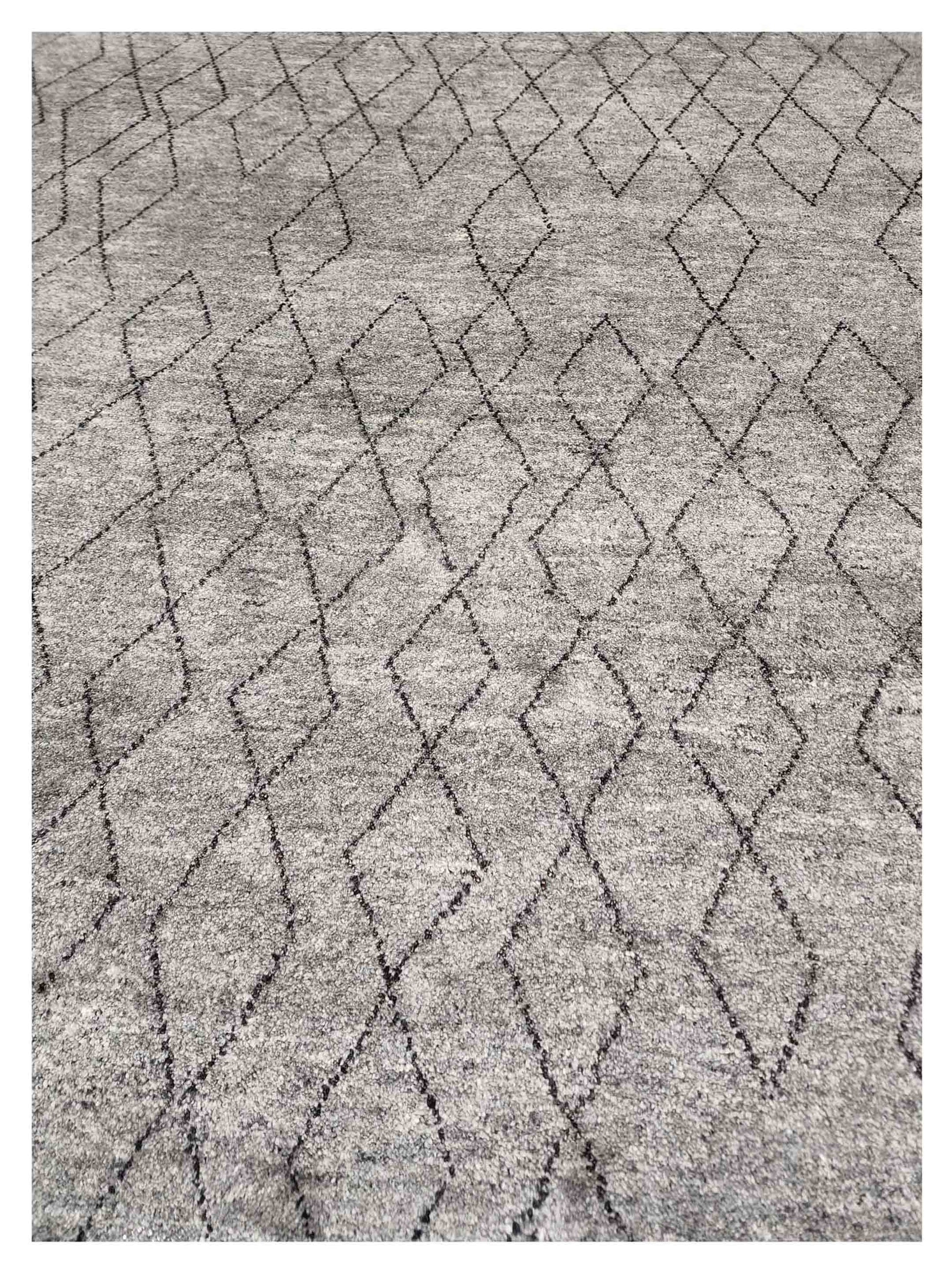 Artisan Marion Grey Transitional Knotted Rug - Rugs - Artisan - Atlanta Designer Rugs