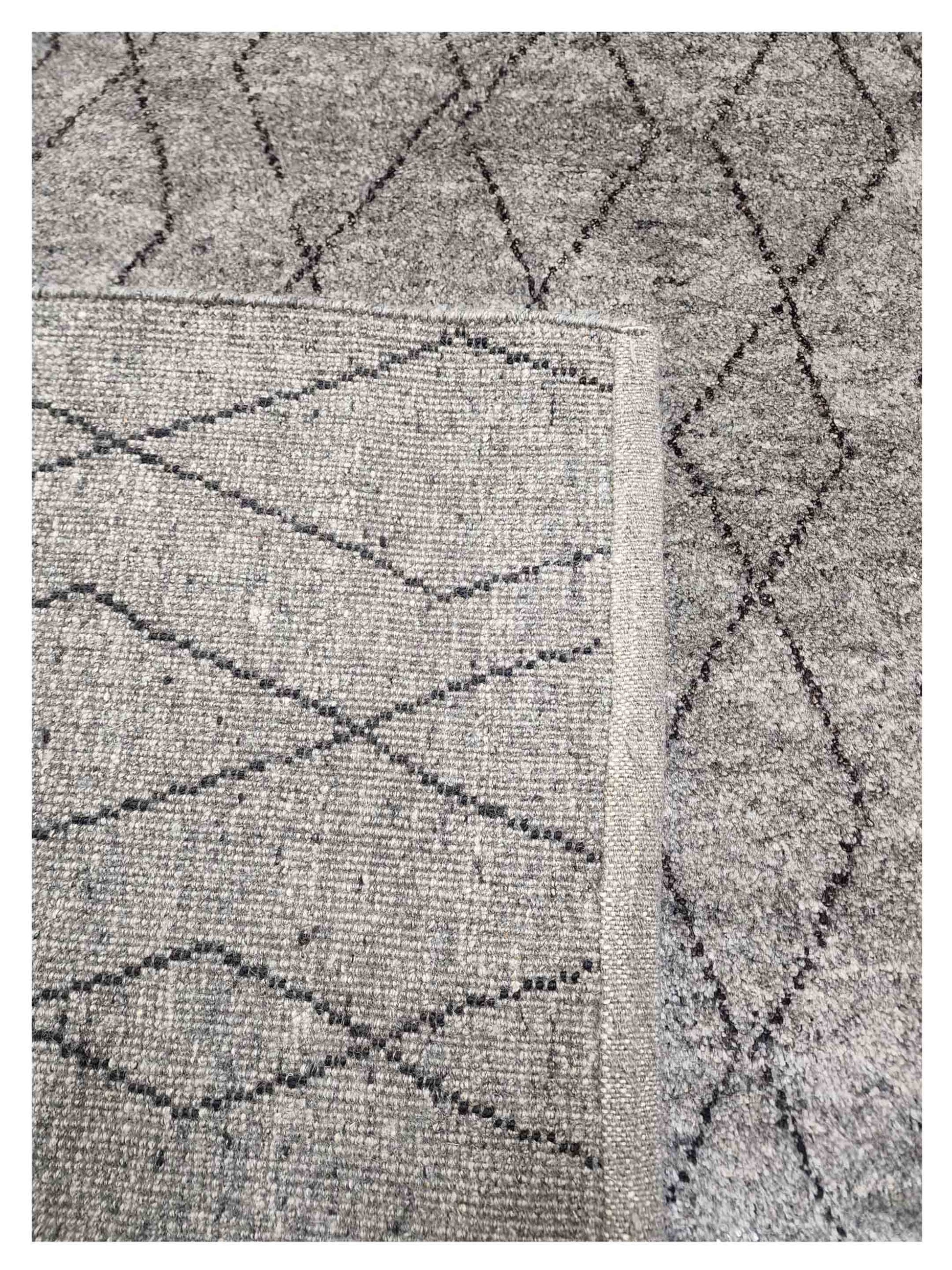 Artisan Marion Grey Transitional Knotted Rug - Rugs - Artisan - Atlanta Designer Rugs