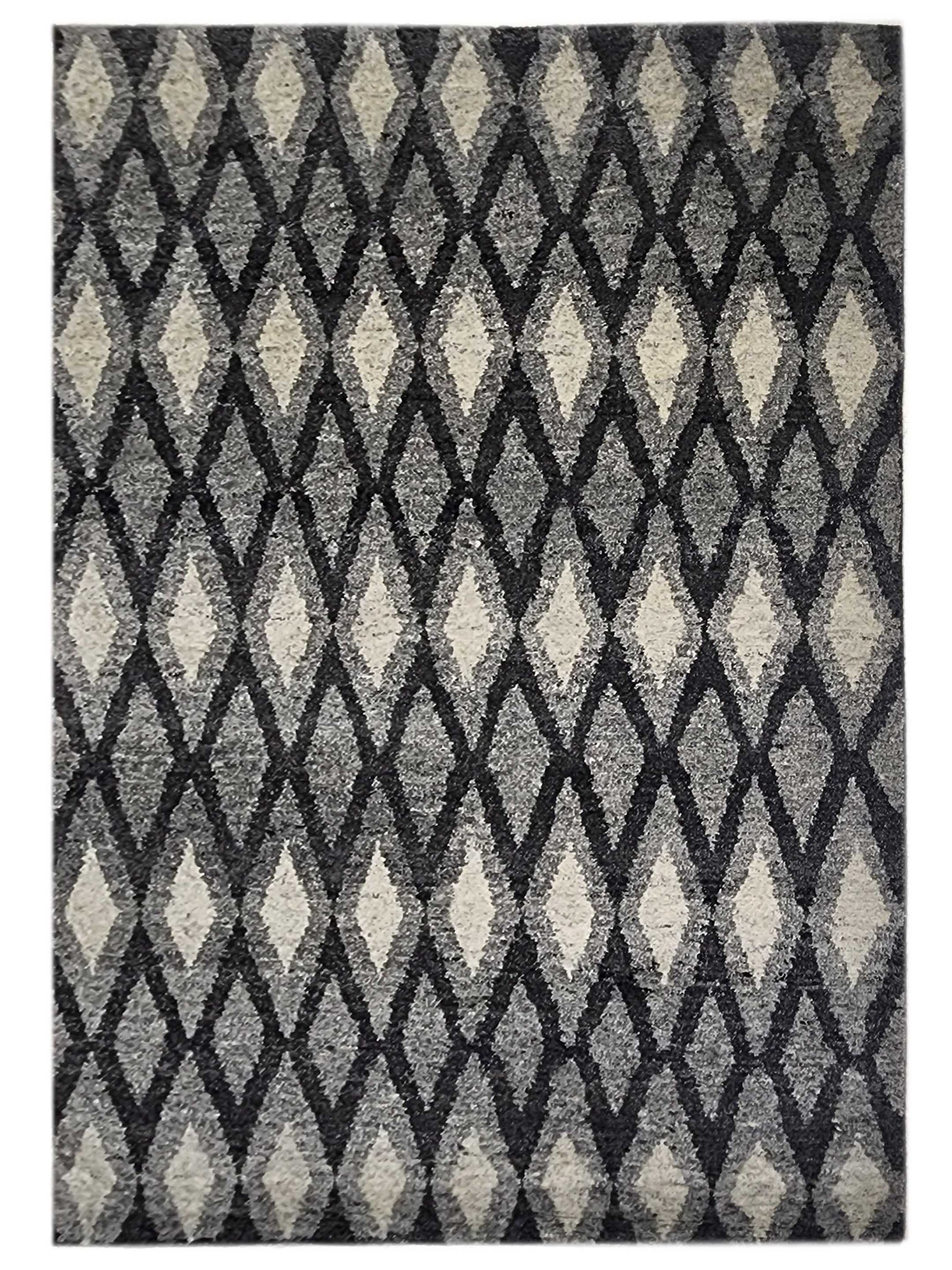 Artisan Marion Silver Grey Transitional Knotted Rug - Rugs - Artisan - Atlanta Designer Rugs