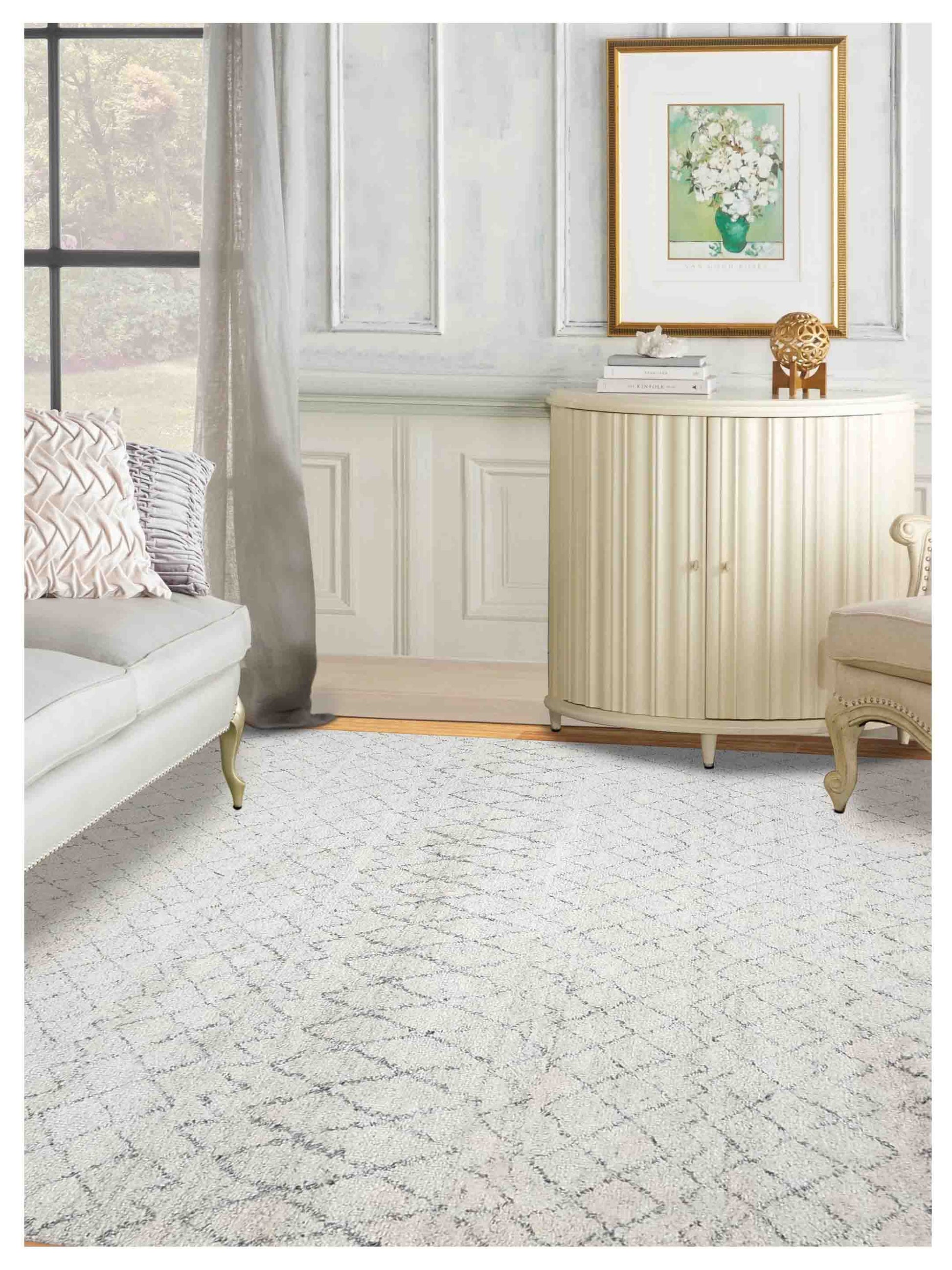 Artisan Marion Ivory Transitional Knotted Rug - Rugs - Artisan - Atlanta Designer Rugs