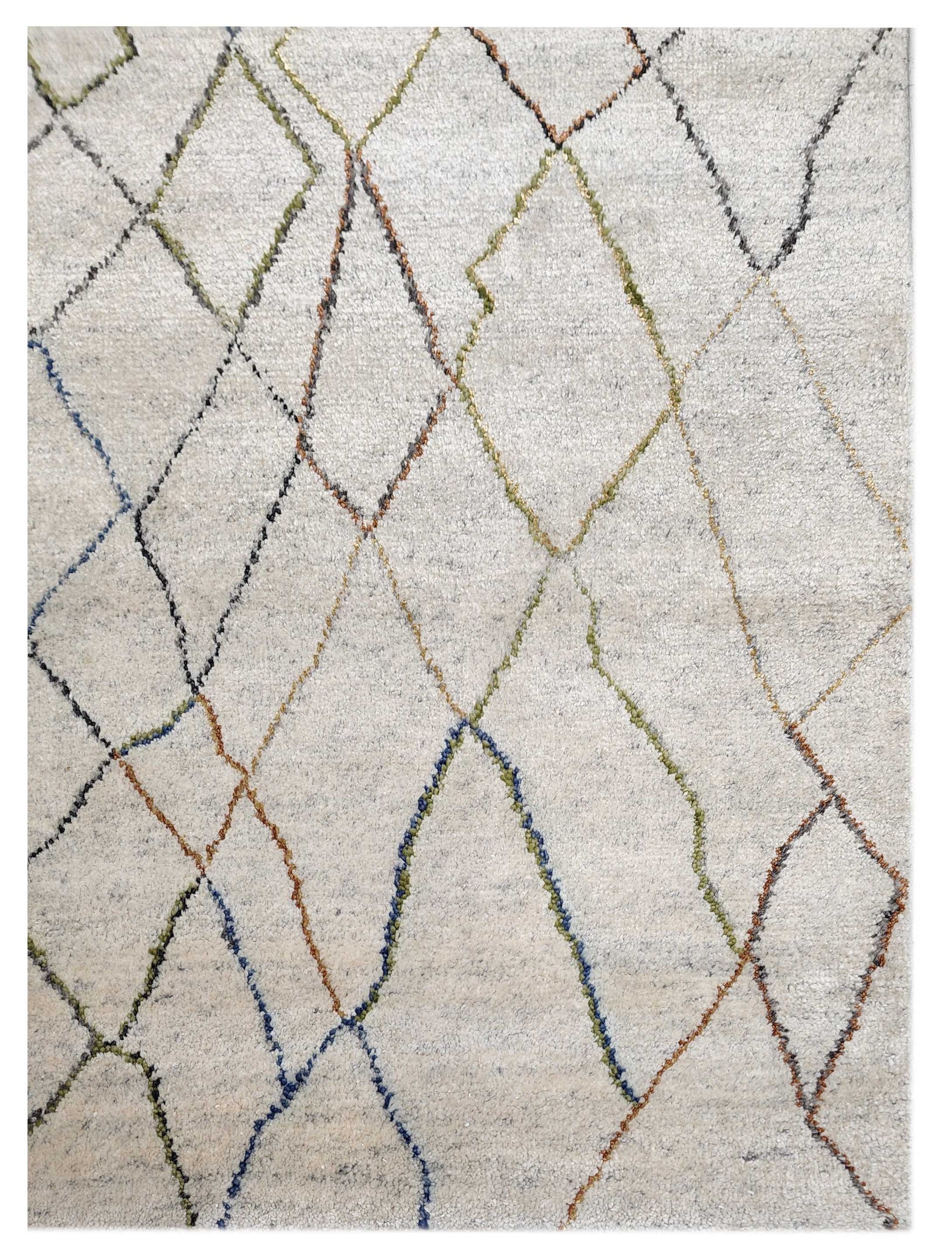 Artisan Marion Ivory Multi Transitional Knotted Rug - Rugs - Artisan - Atlanta Designer Rugs