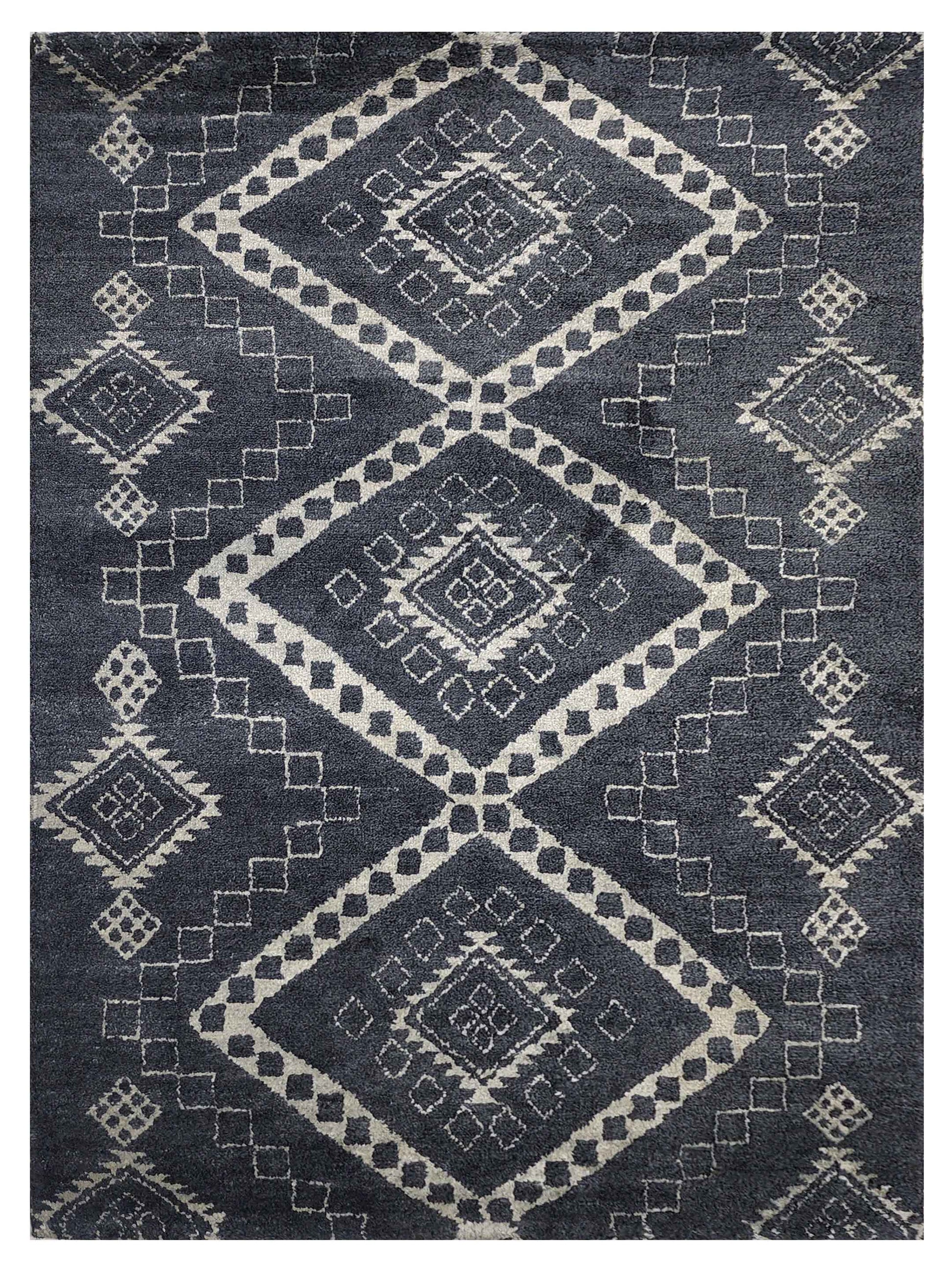 Artisan Marion MO-242 Charcoal Transitional Knotted Rug