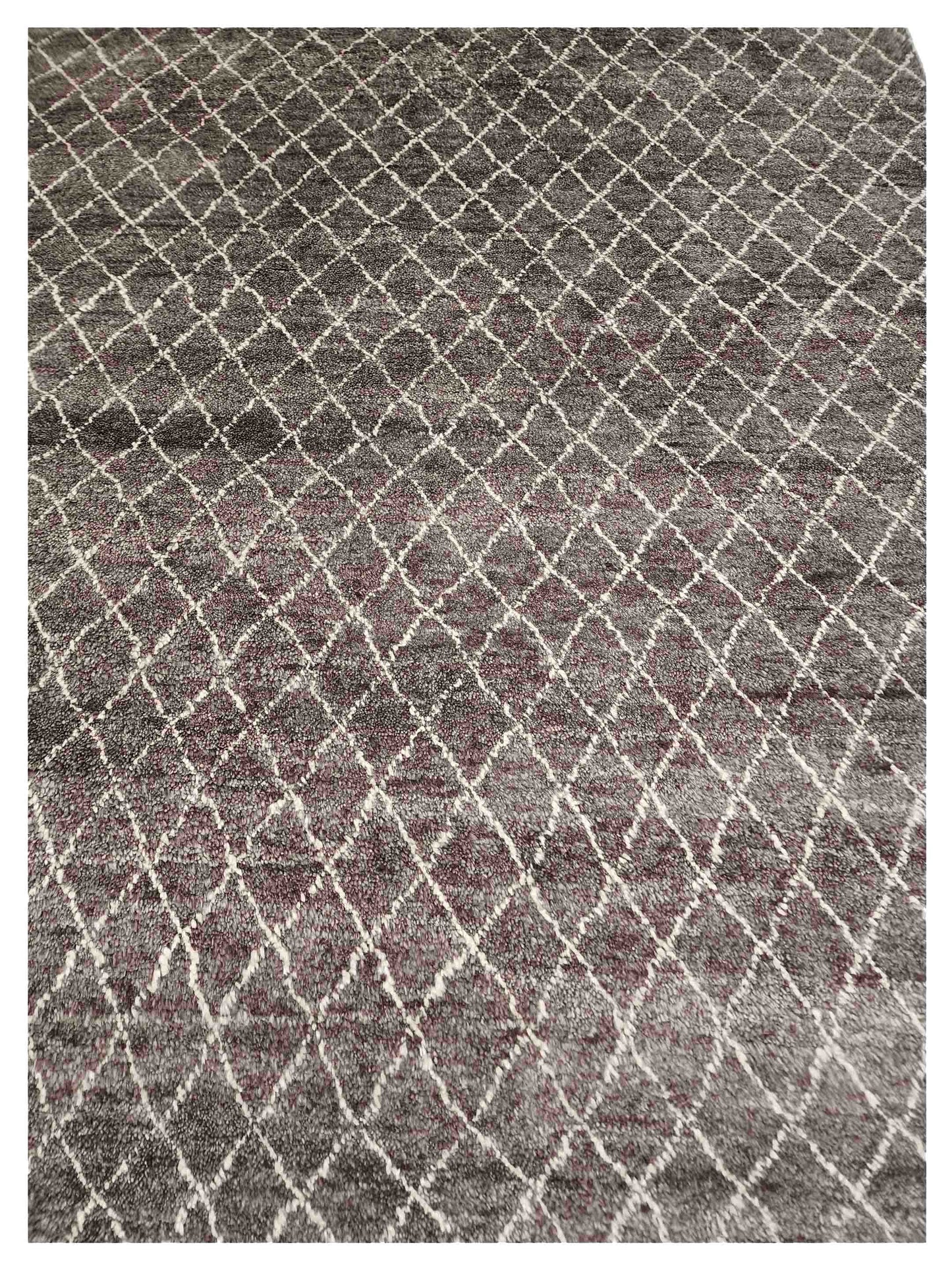 Artisan Marion  Ivory Dk.Brown Transitional Knotted Rug