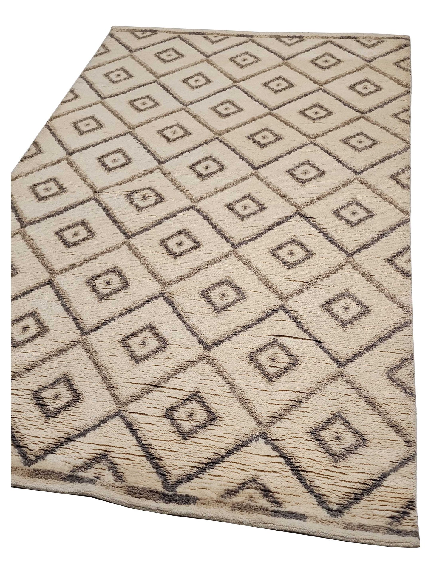 Artisan Marion Ivory Beige Transitional Knotted Rug - Rugs - Artisan - Atlanta Designer Rugs