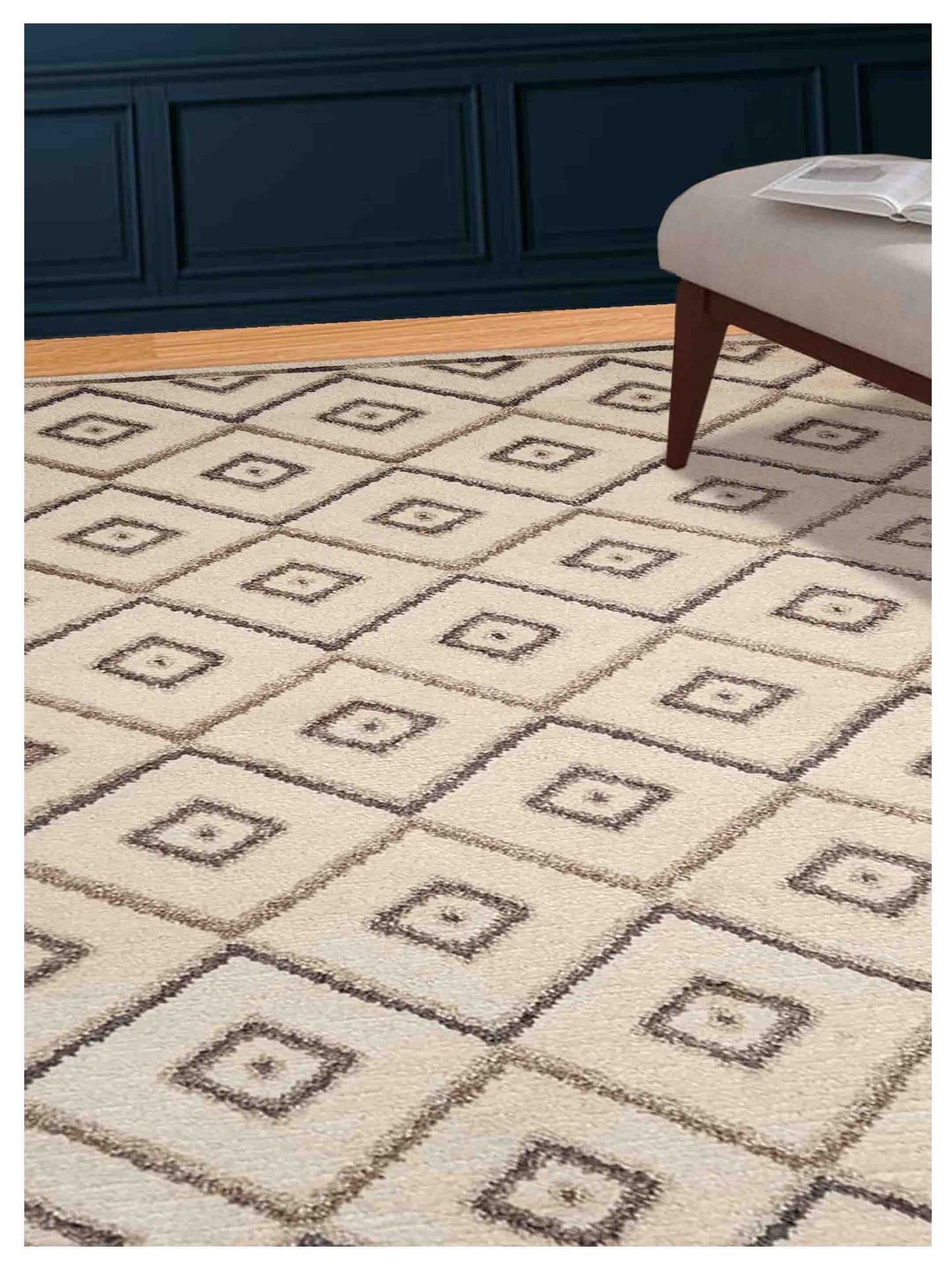 Artisan Marion Ivory Beige Transitional Knotted Rug - Rugs - Artisan - Atlanta Designer Rugs